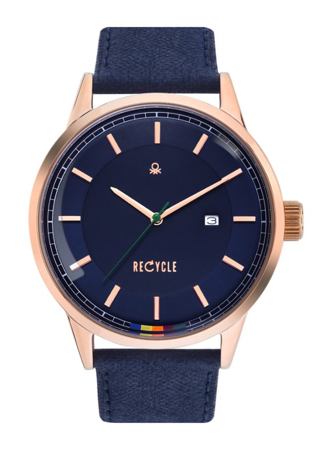 

United Colors of Benetton Men Dial & Straps Analogue Watch UWUCG0102, Blue