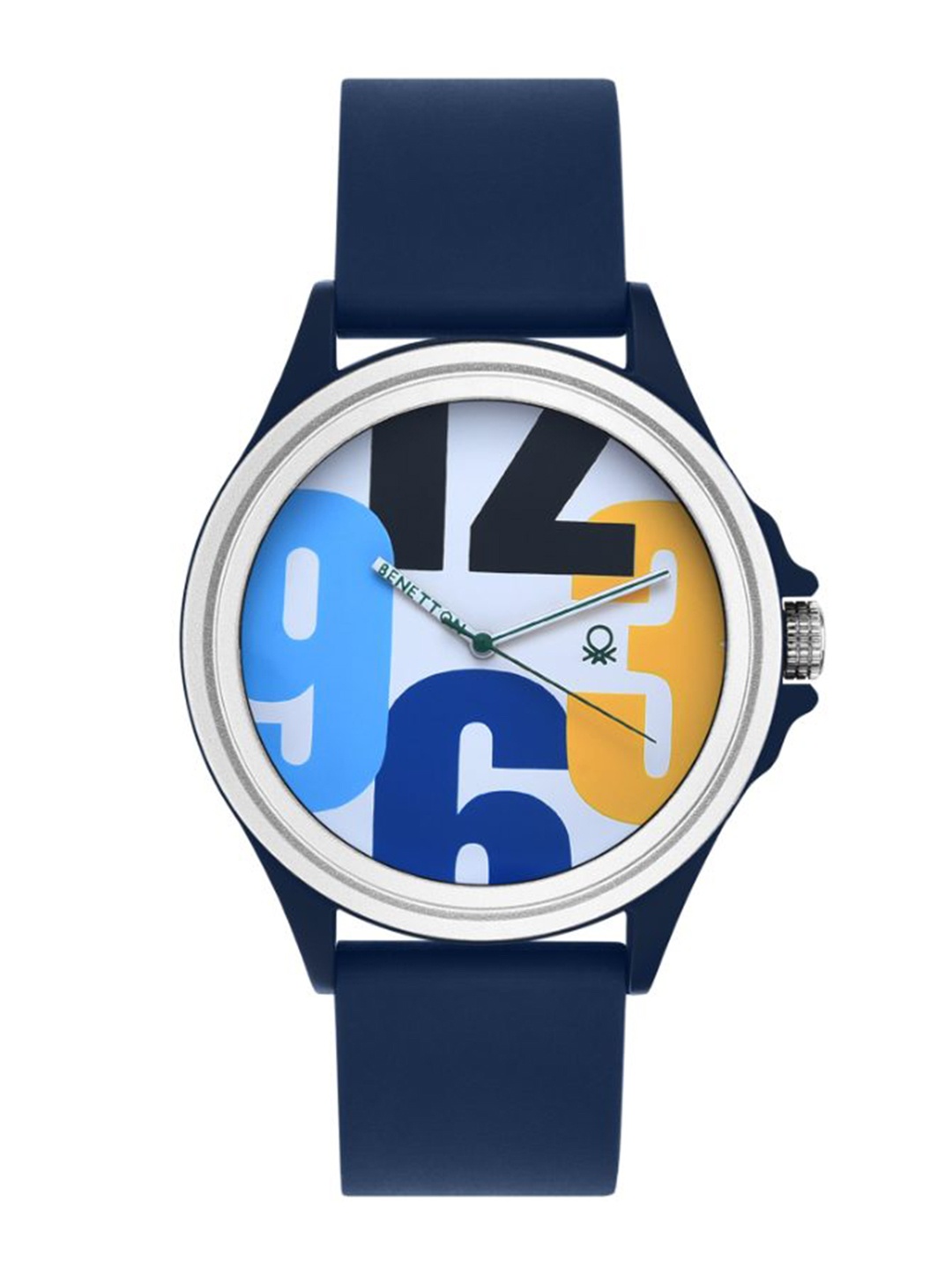 

United Colors of Benetton Men Printed Dial & Straps Analogue Watch UWUCG0304, Navy blue