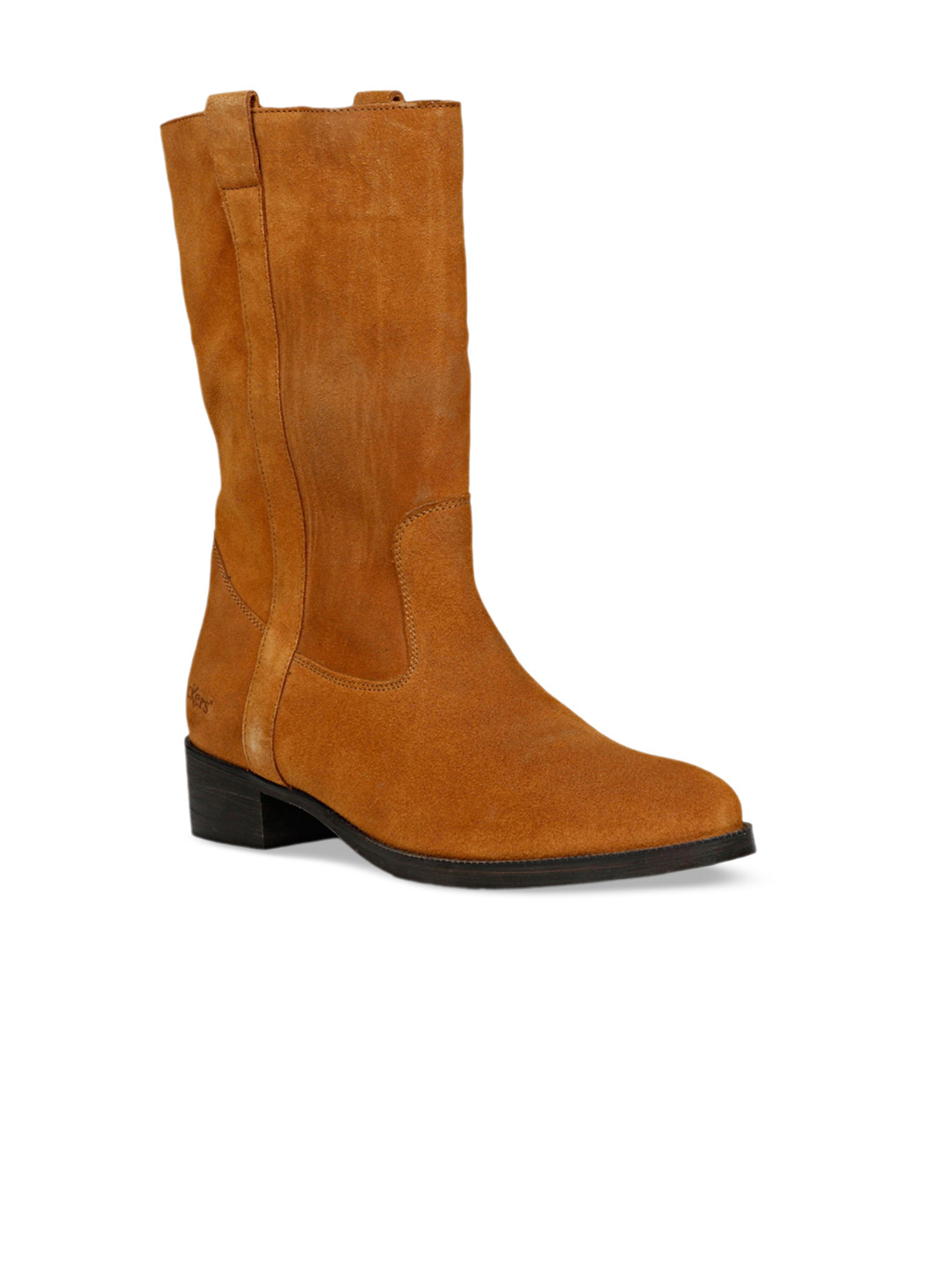 

Saint G Women Leather High-Top Regular Boots, Tan