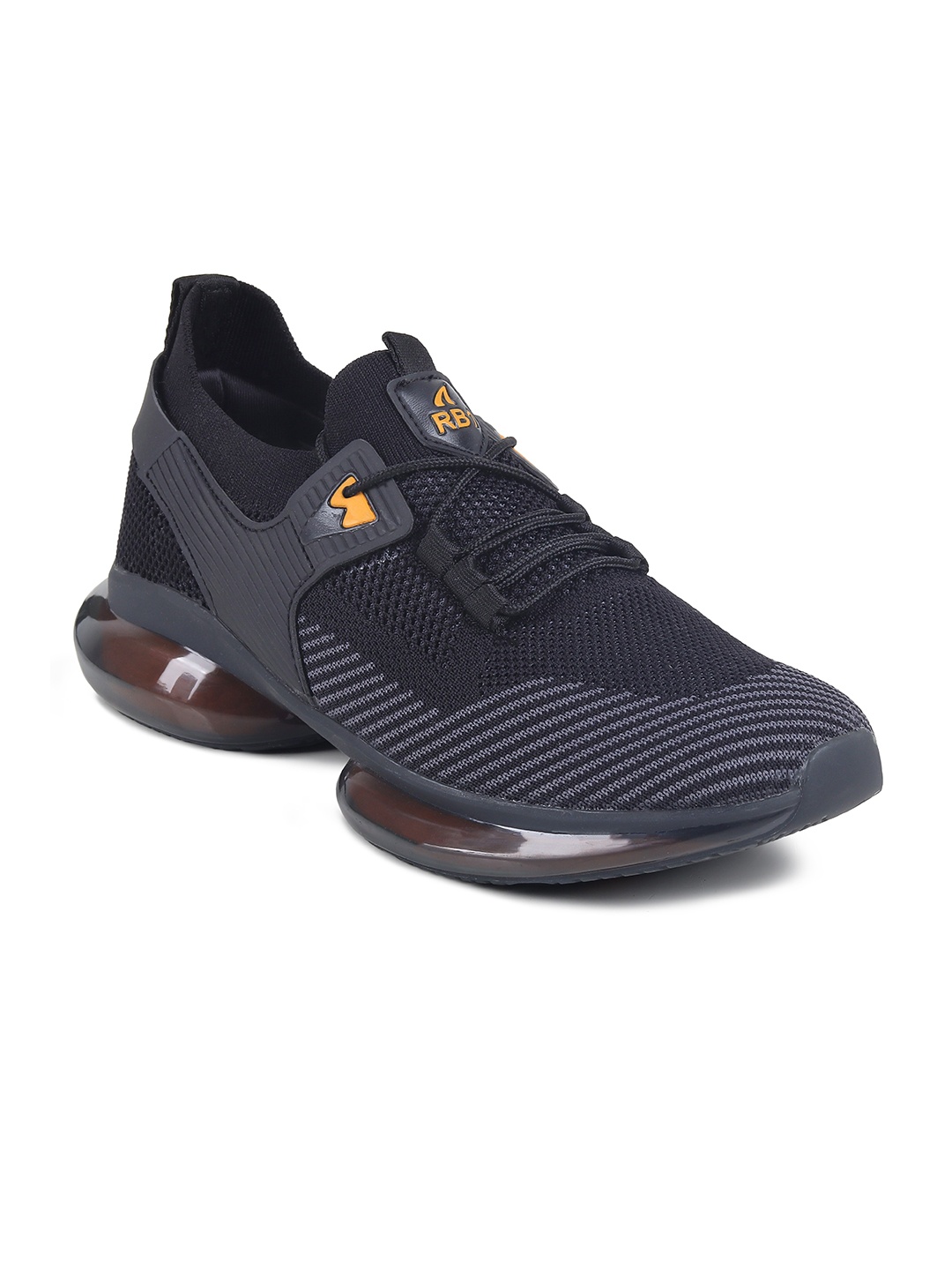 

CASSIEY Men Mesh Running Sports Shoes, Charcoal