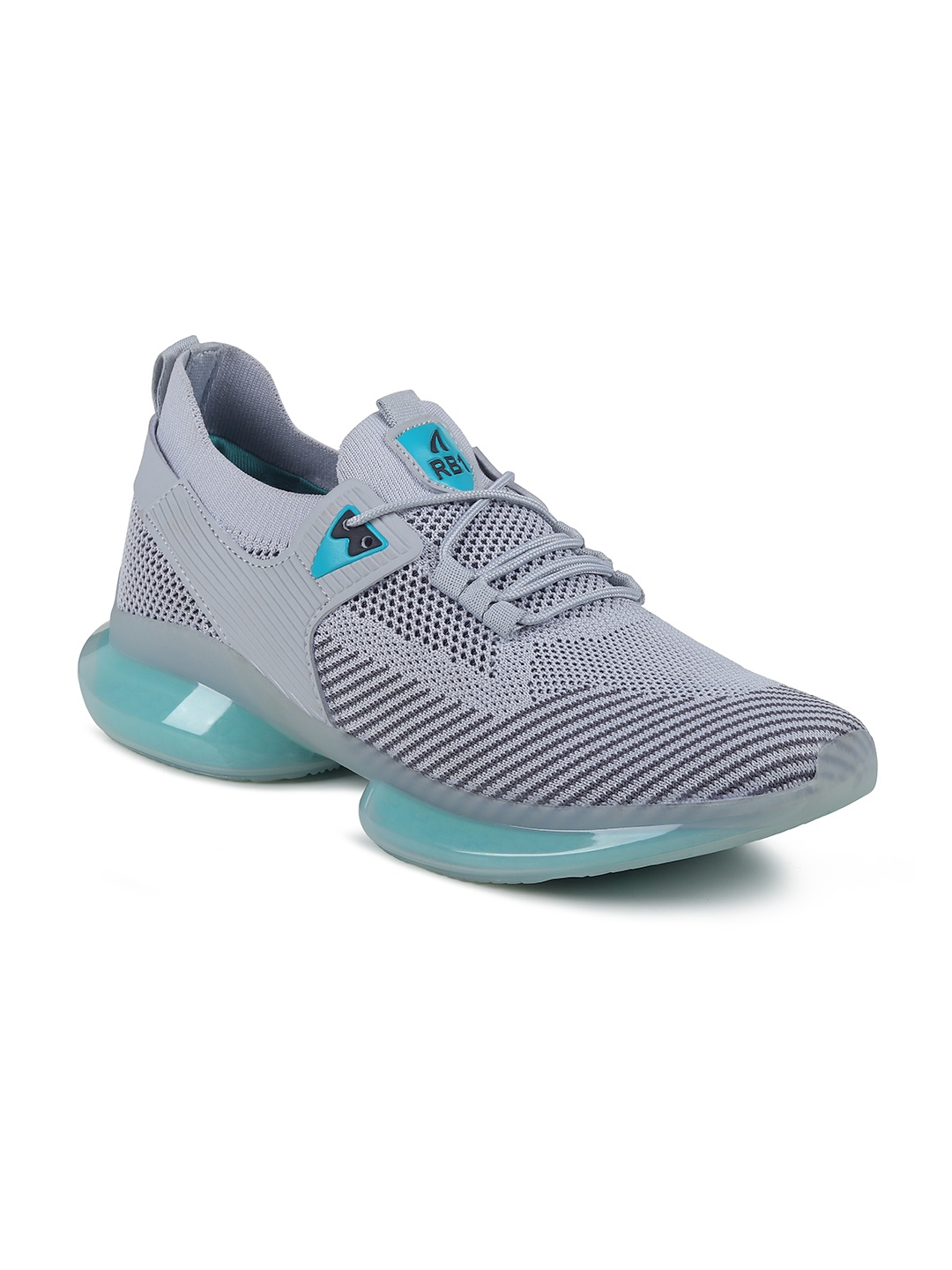 

CASSIEY Men Mesh Running Shoes, Grey