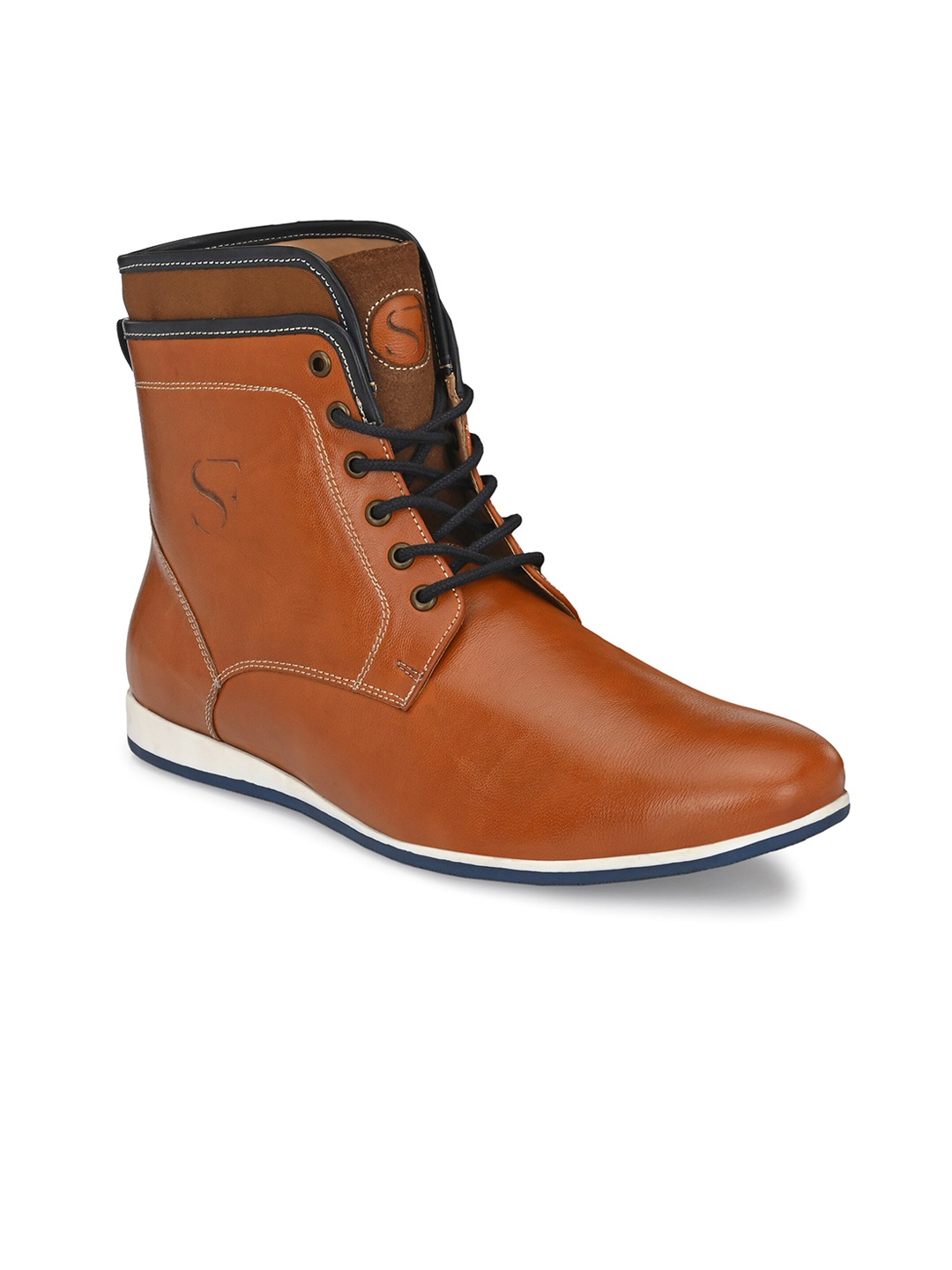

San Frissco Men Mid-Top Regular Boot, Tan