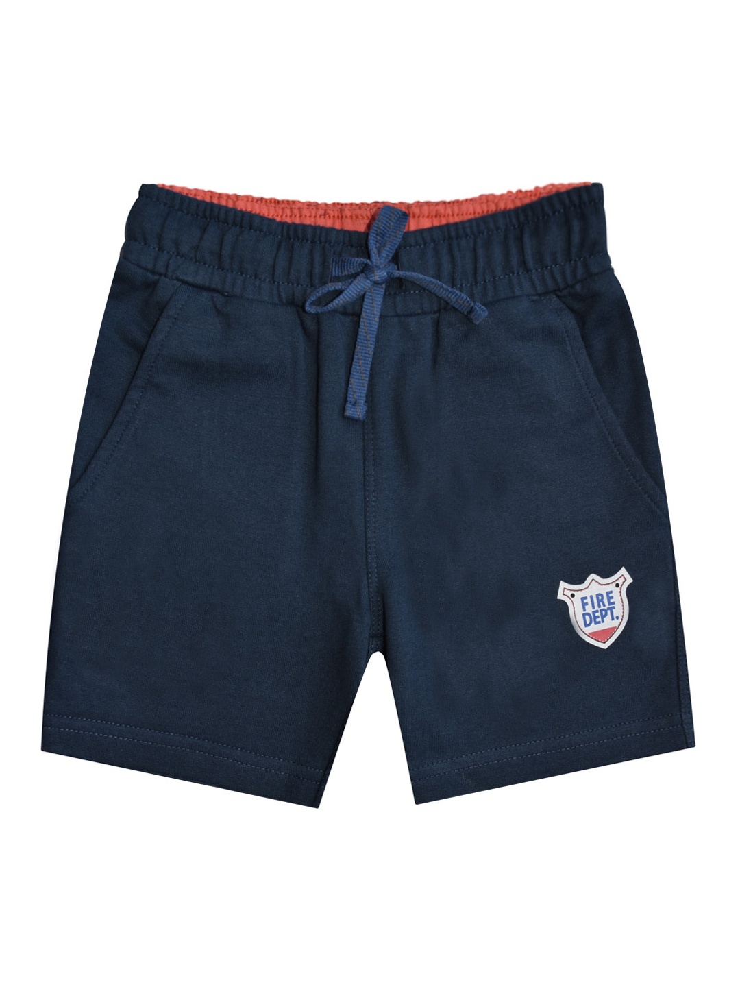 

milou Boys Pure Cotton Shorts, Navy blue