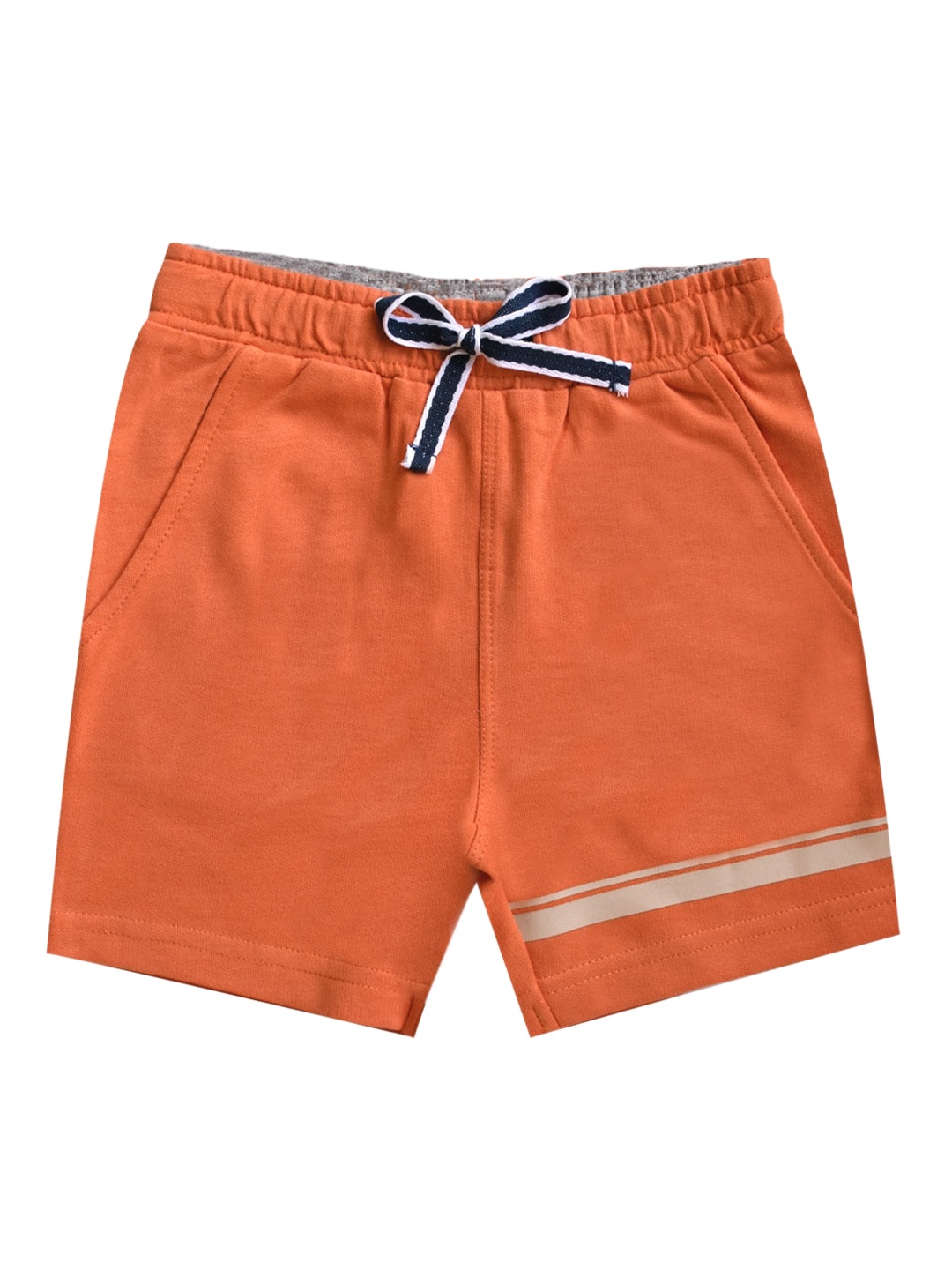 

milou Boys Pure Cotton Shorts, Orange