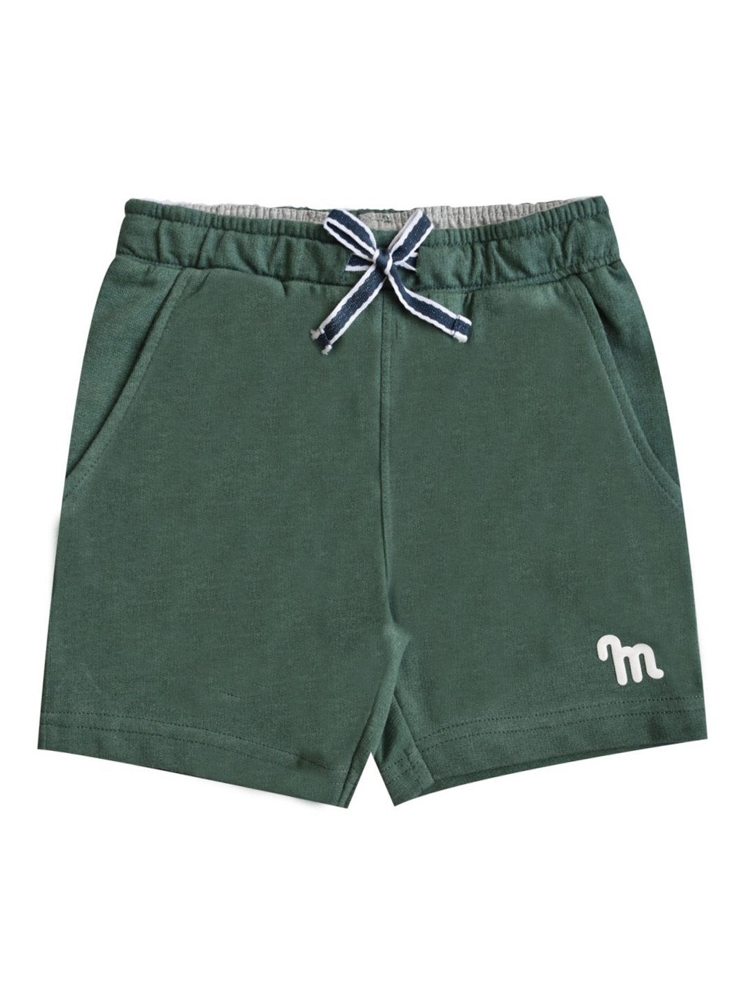 

milou Boys Regular-Fit Cotton Shorts, Green
