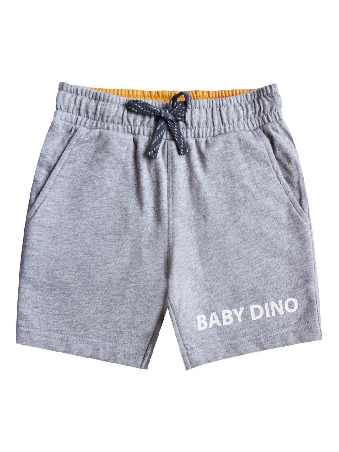 

milou Boys Pure Cotton Shorts, Grey