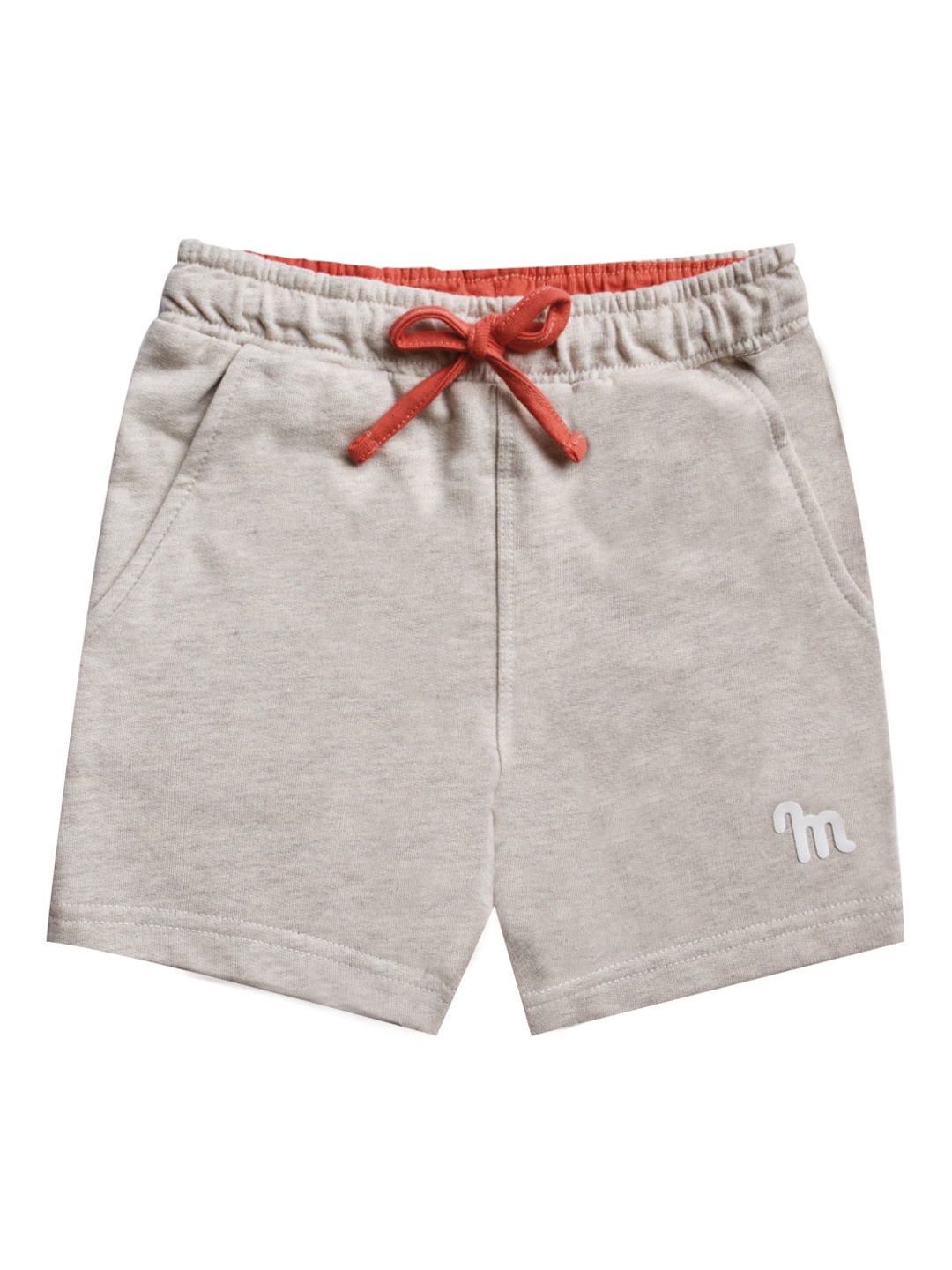 

milou Boys Pure Cotton Shorts, Grey