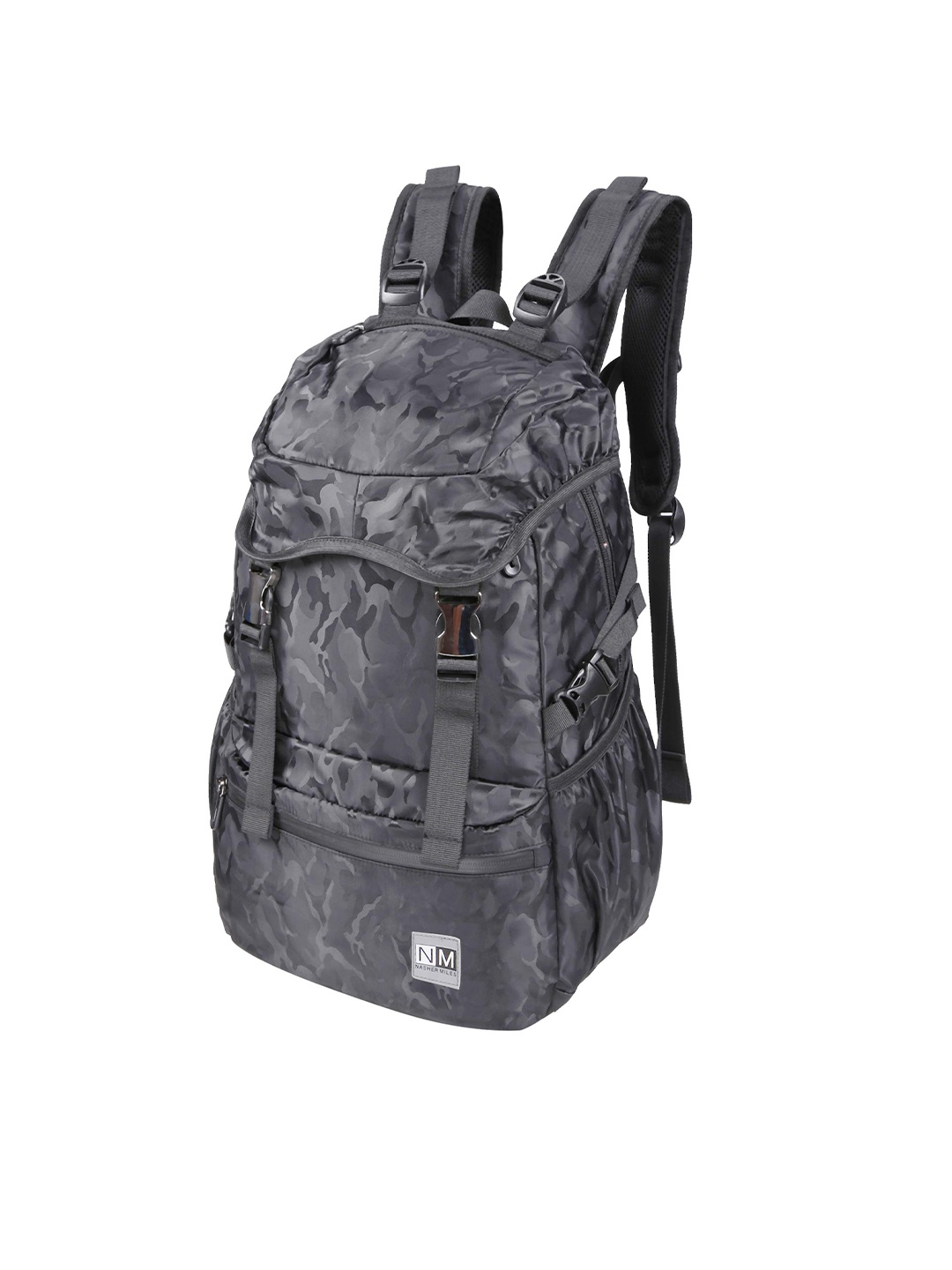 

Nasher Miles Camouflage Laptop Backpack, Black
