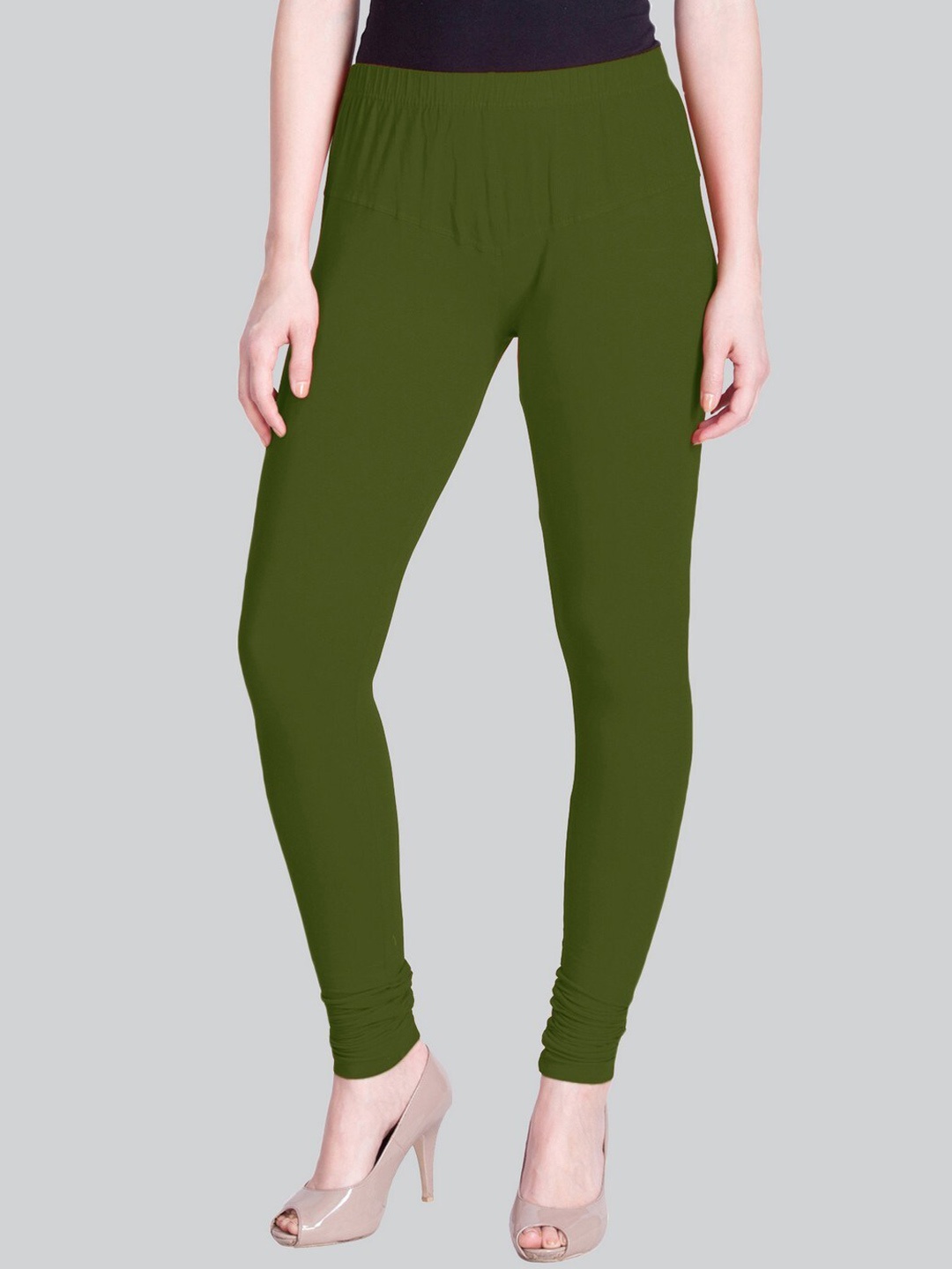 

LYRA Churidar-Length Leggings, Green