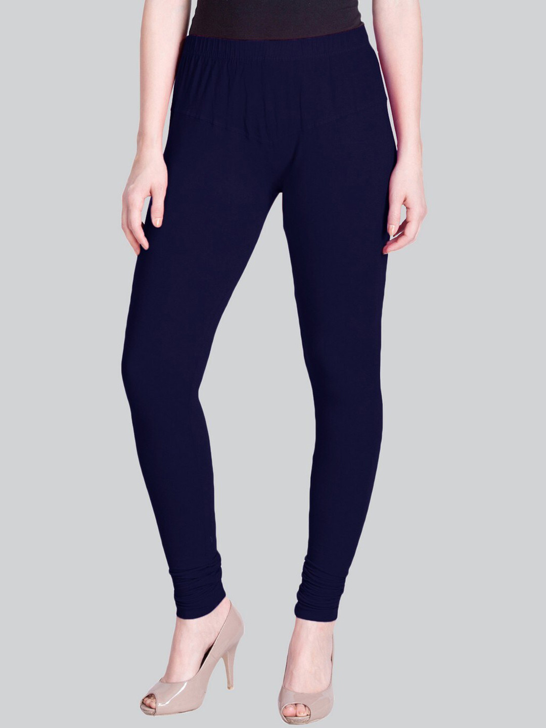 

LYRA Bio-Wash Churidar-Length Leggings, Navy blue