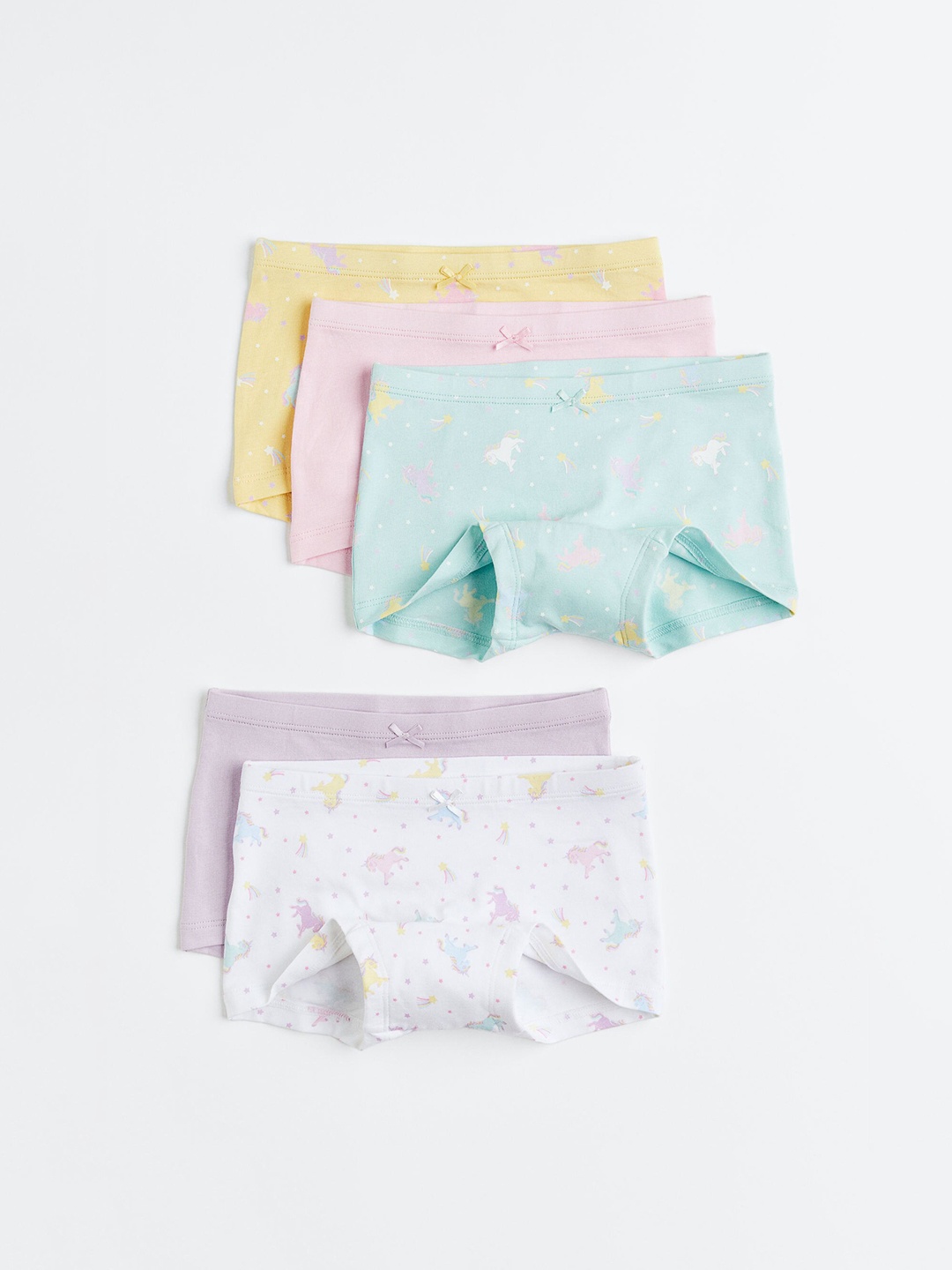 

H&M Girls 5-Pack Boxer Briefs 0688916131, Blue
