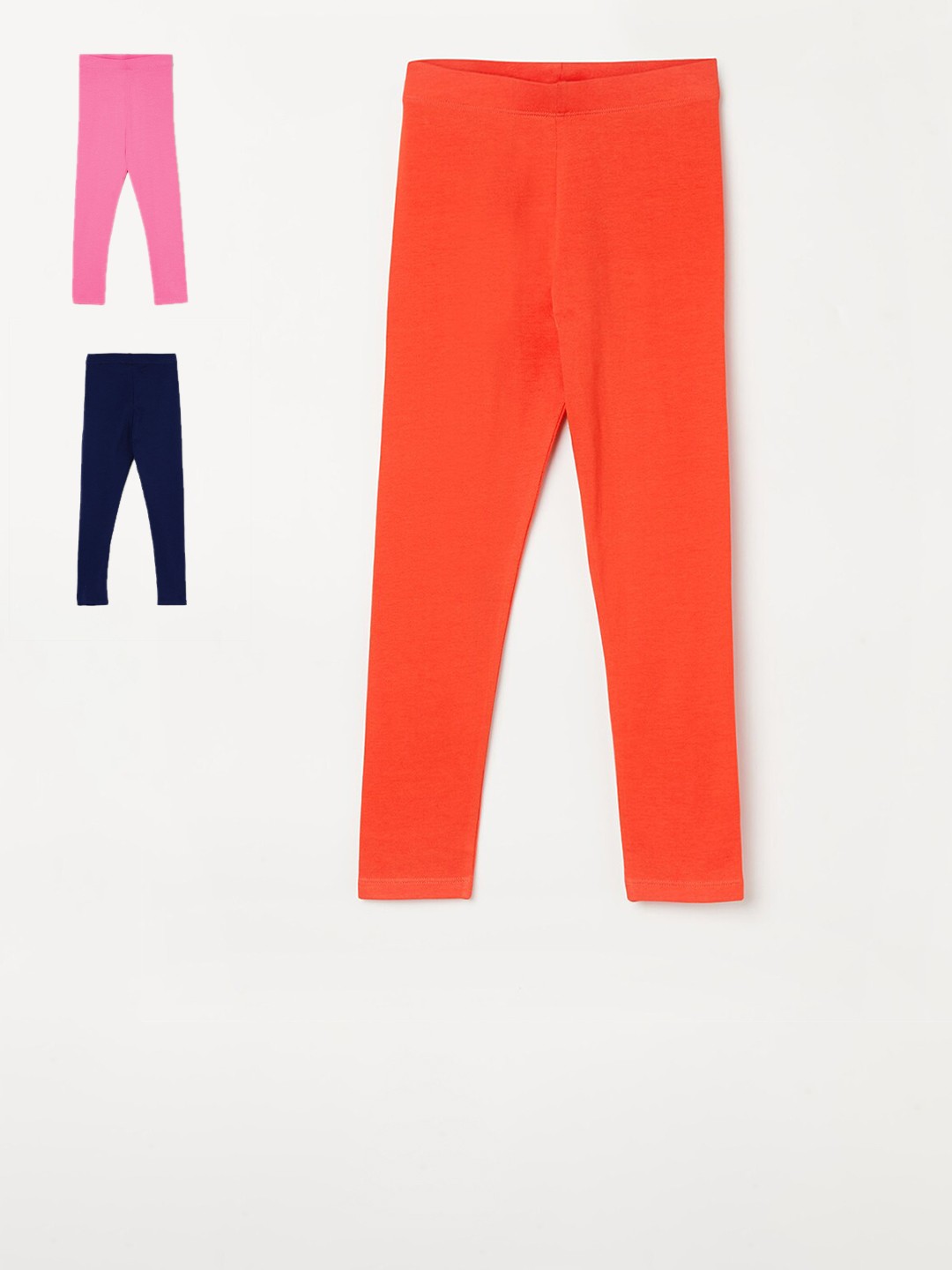 

Fame Forever by Lifestyle Girls Pack of 3 Leggings, Red