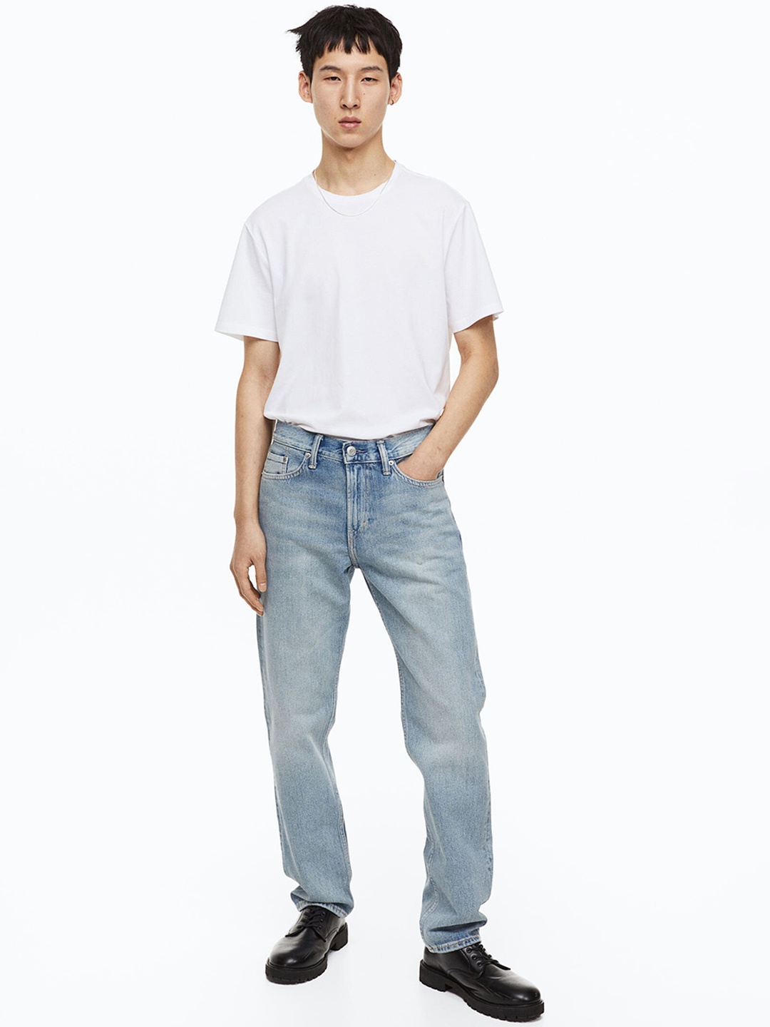

H&M Men Relaxed Jeans, Blue