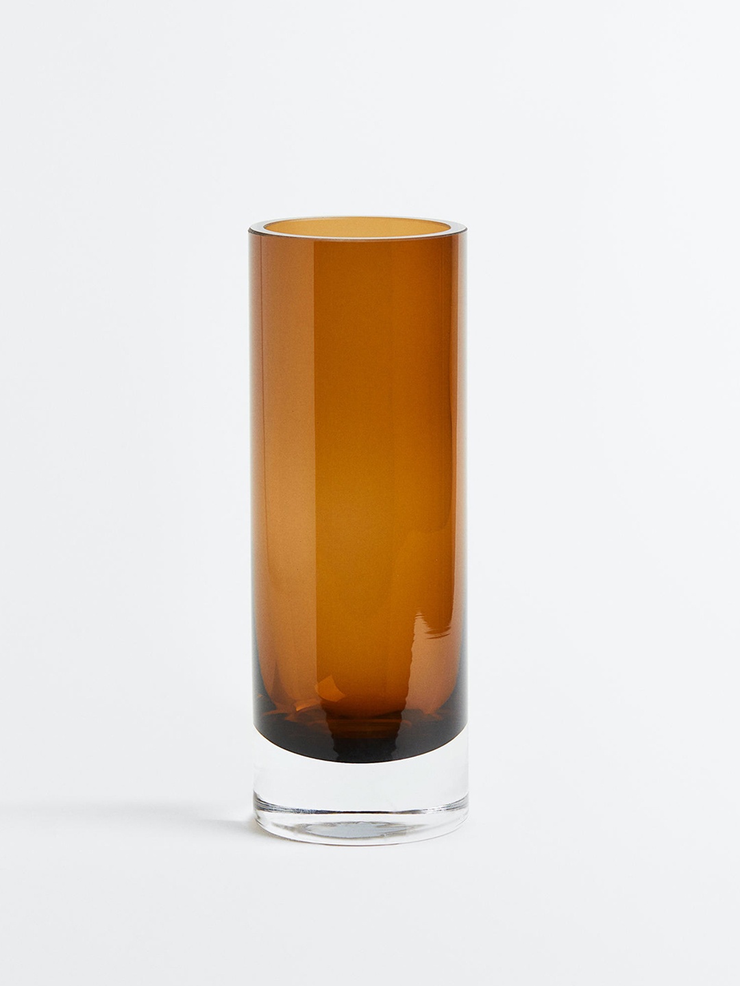 

H&M Orange Small Glass Vase
