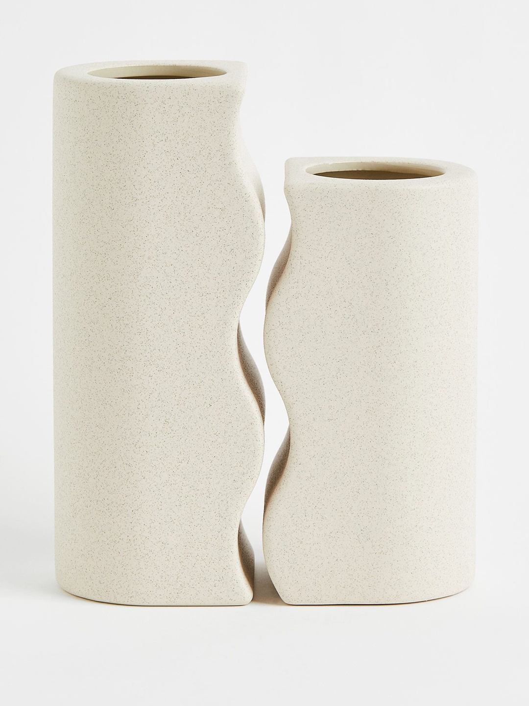 

H&M Beige 2-Pack Stoneware Vases