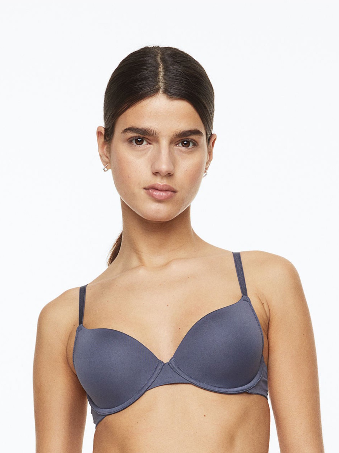 

H&M 2-Pack Padded Underwired Bras, Black