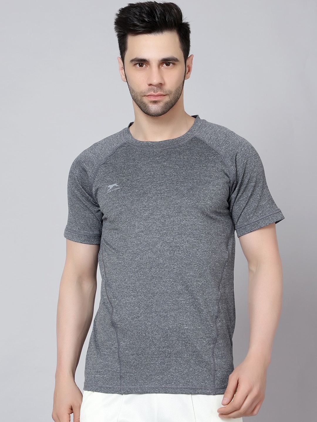 

Shiv Naresh Raglan Sleeves Training T-shirt, Grey