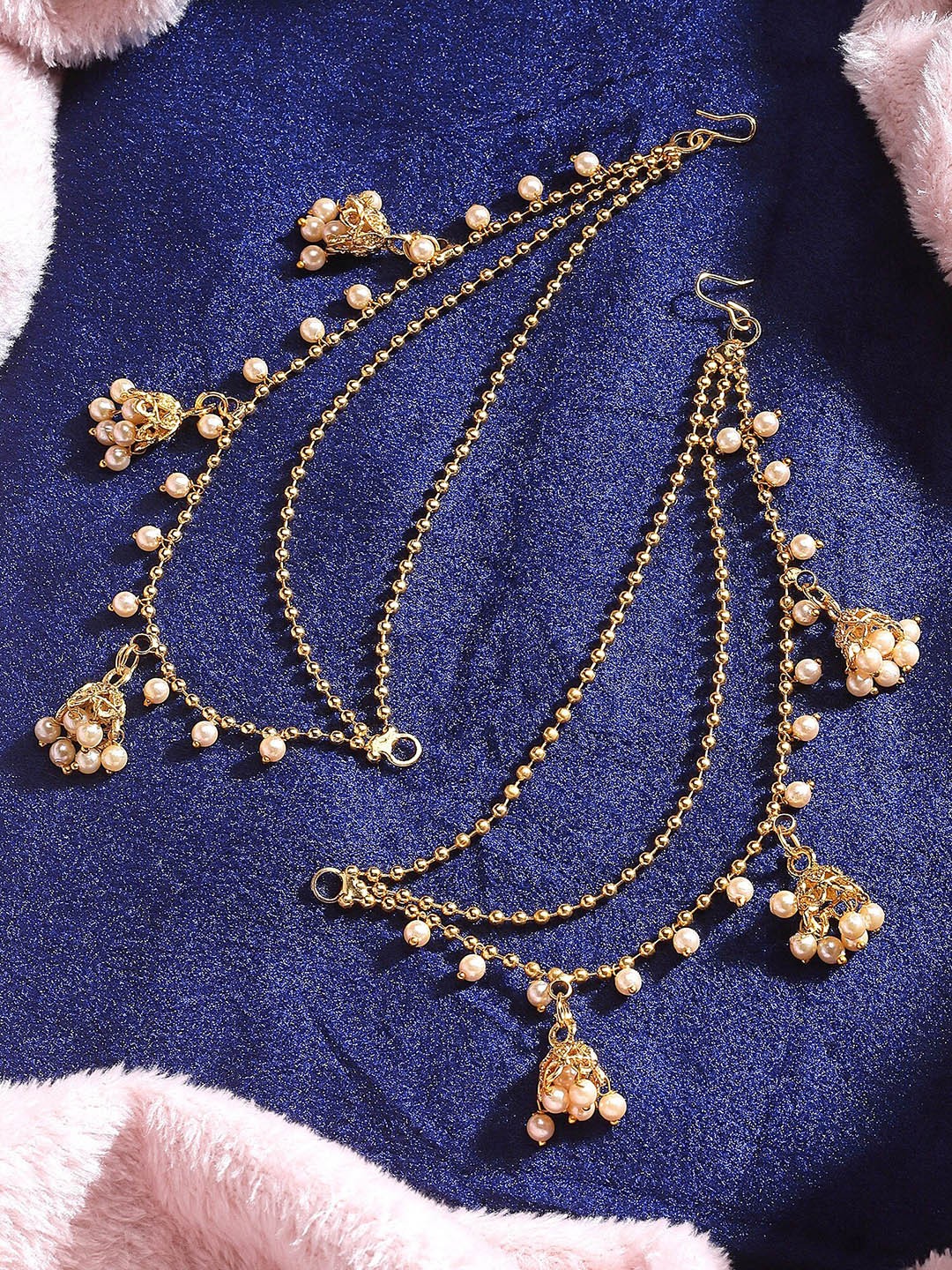 

KARATCART Gold-Plated Kundan Studded Matil