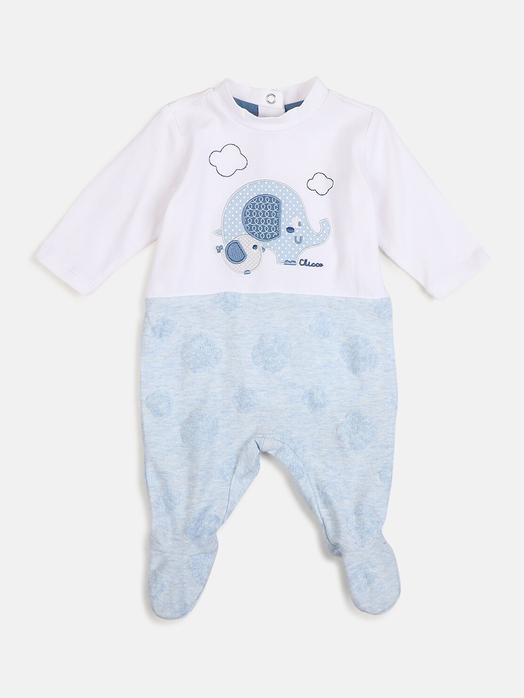 

Chicco Kids Infants Boys Printed Sleepsuit, Blue