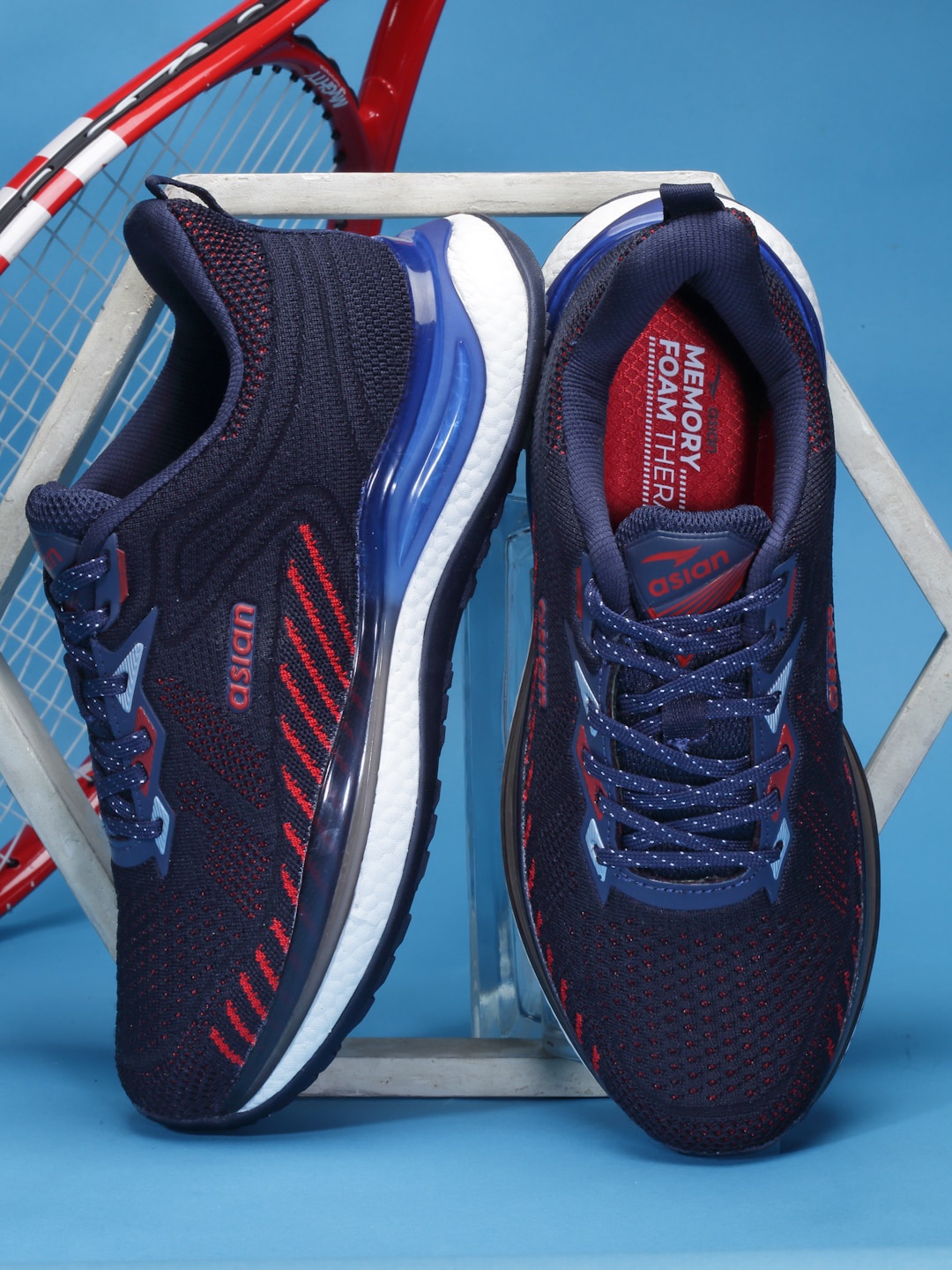 

ASIAN Men Legend-01 Sports Shoes, Navy blue