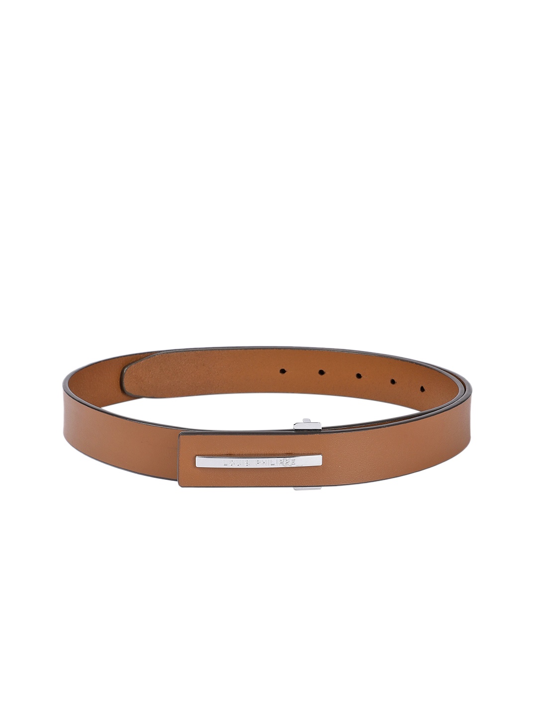 

Louis Philippe Men Leather Belt, Tan