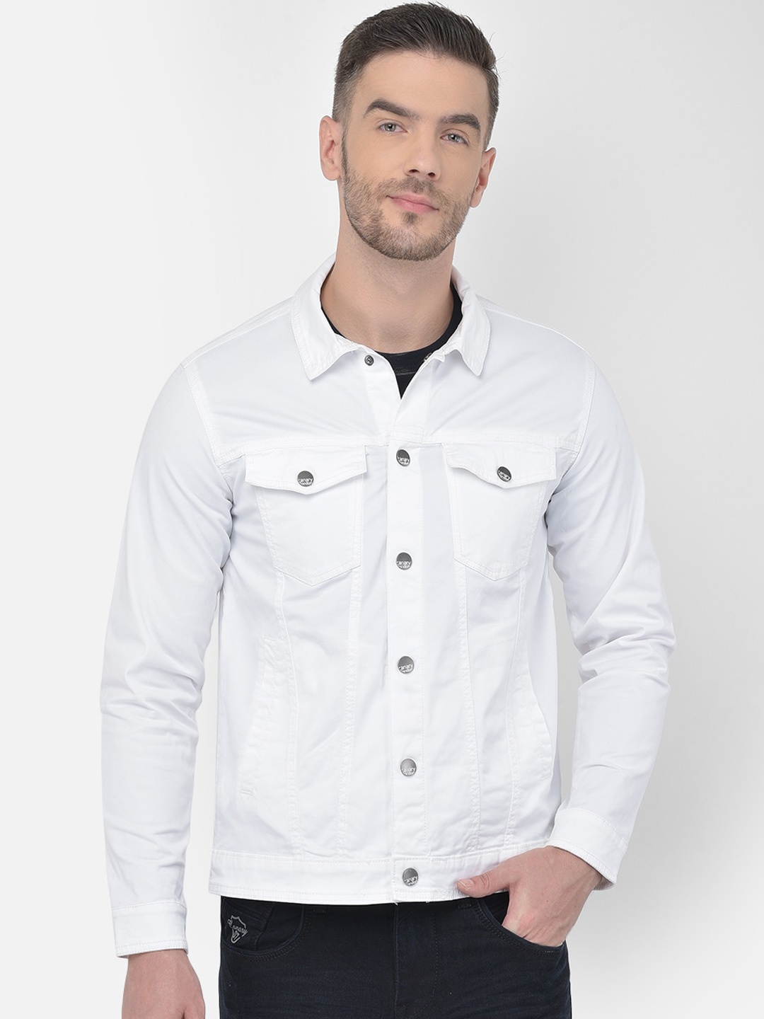 

Canary London White Washed Lightweight Denim Jacket