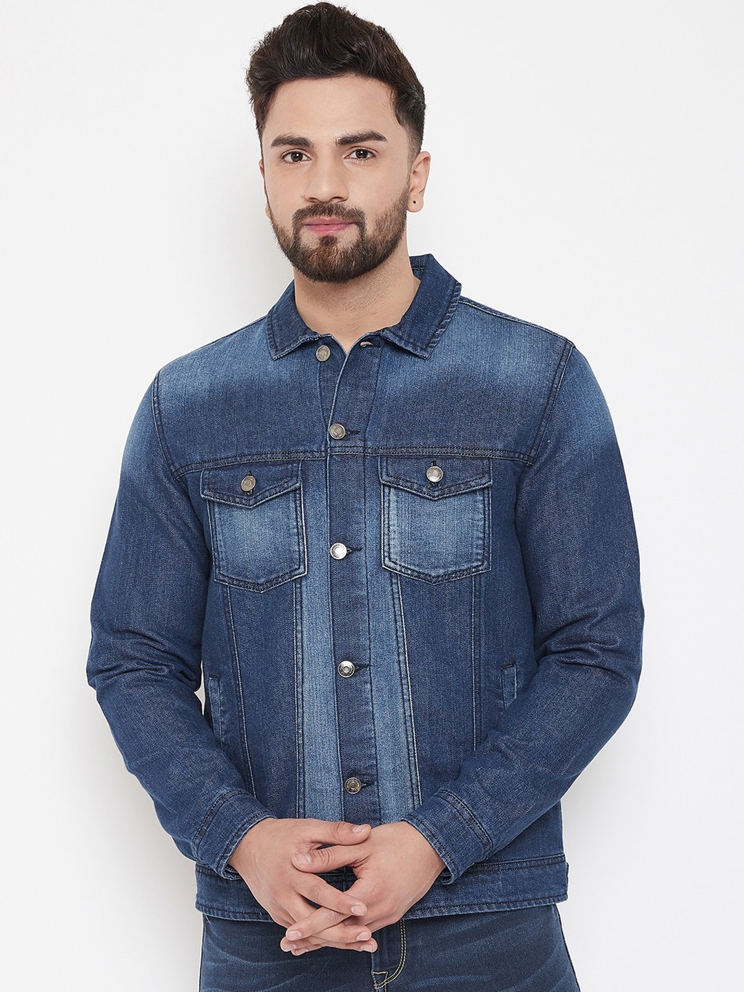 

Canary London Washed Lightweight Denim Jacket, Blue