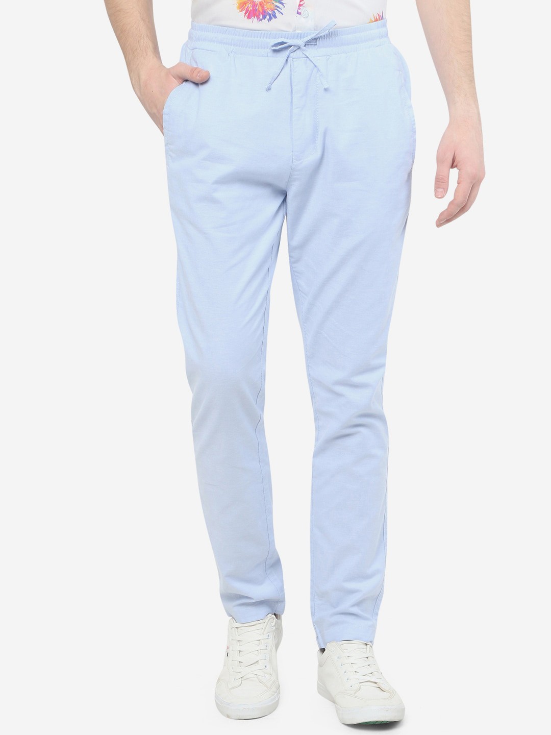 

JADE BLUE Men Cotton Regular Fit Track Pant