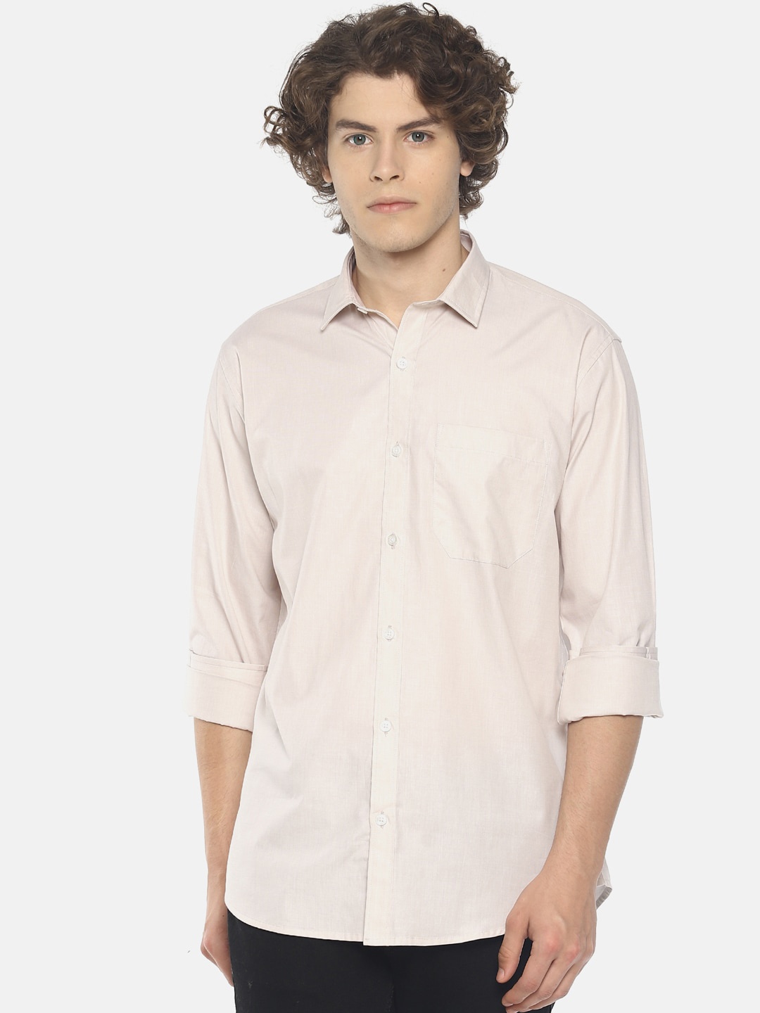 

Balista Cotton Casual Shirt, Cream