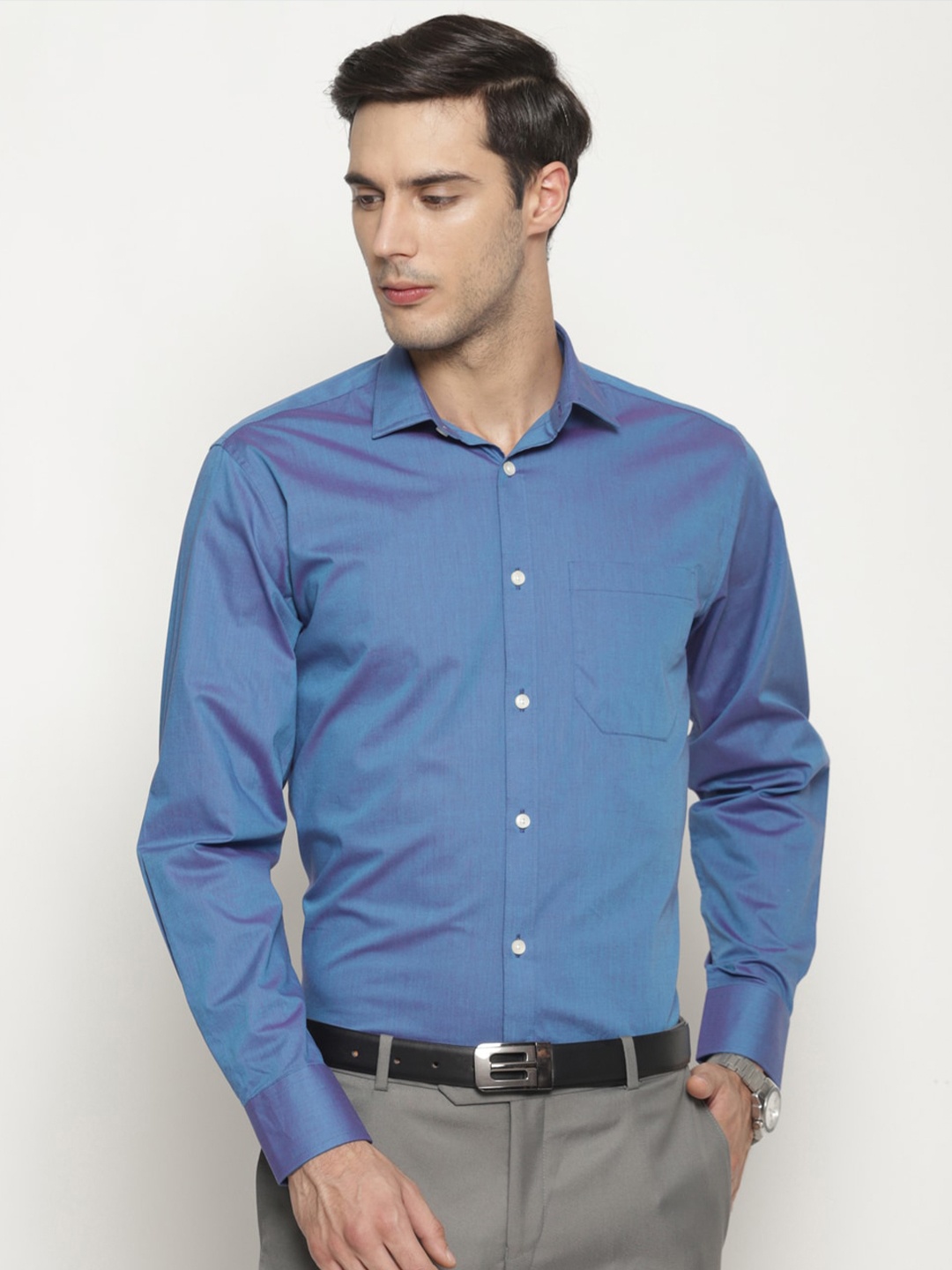 

Balista Cotton Formal Shirt, Blue