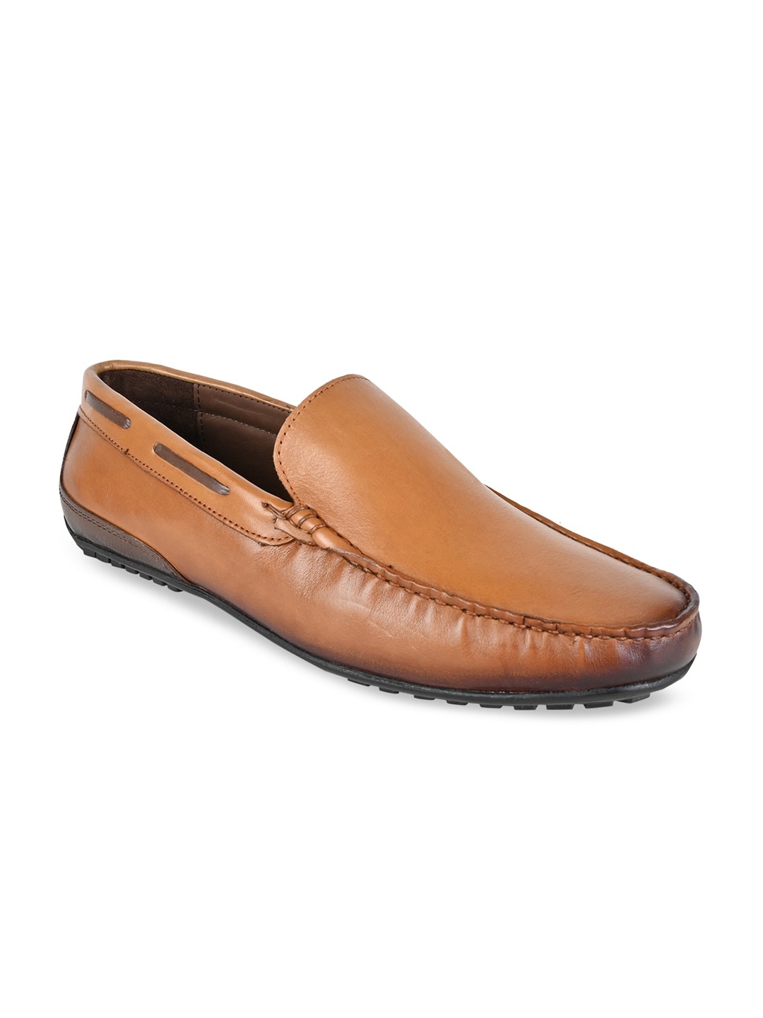 

Regal Men Leather Lightweight Loafers, Tan