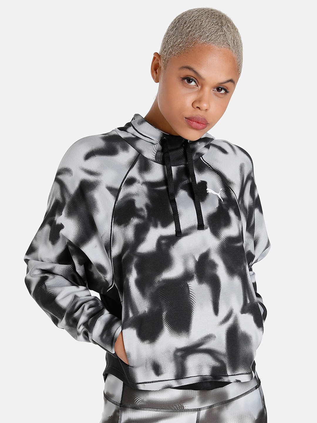 

Puma MODERN SPORTS AOP Hooded Sweatshirts, Black