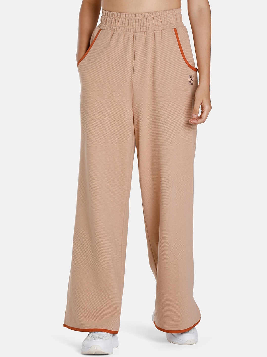 

Puma Women INFUSE Wide Leg Relaxed-Fit Sustainable Track Pants, Tan