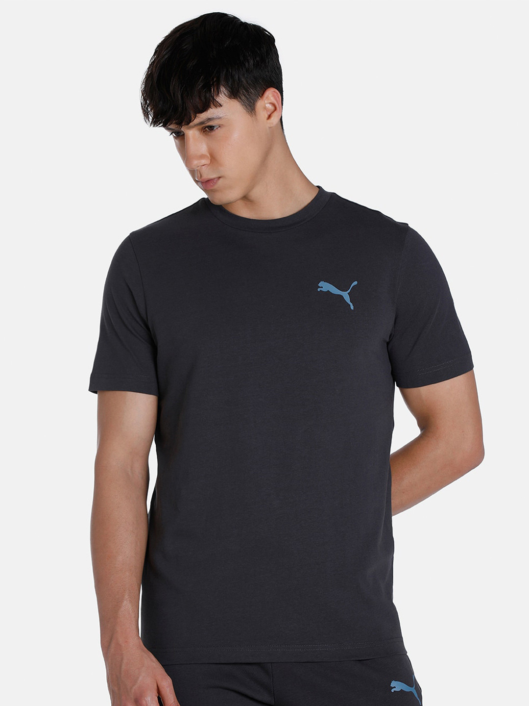

Puma Men Essential BETTER Cotton Sports T-shirt, Charcoal