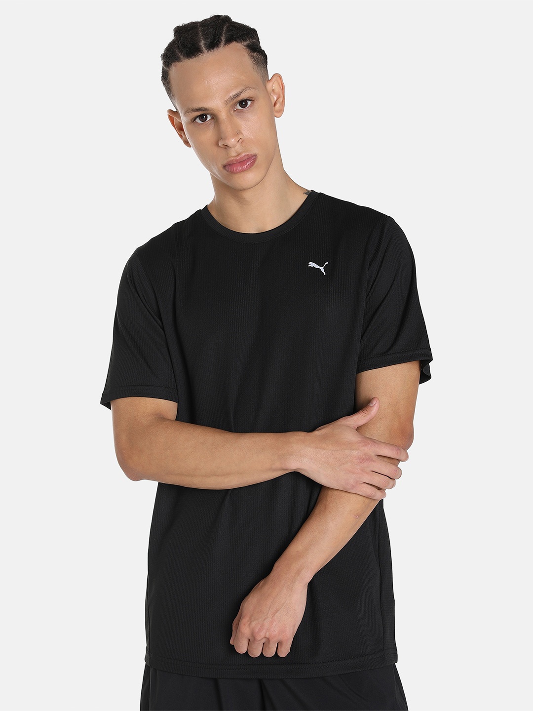 

Puma Men PERFORMANCE SS Sports T-shirt, Black