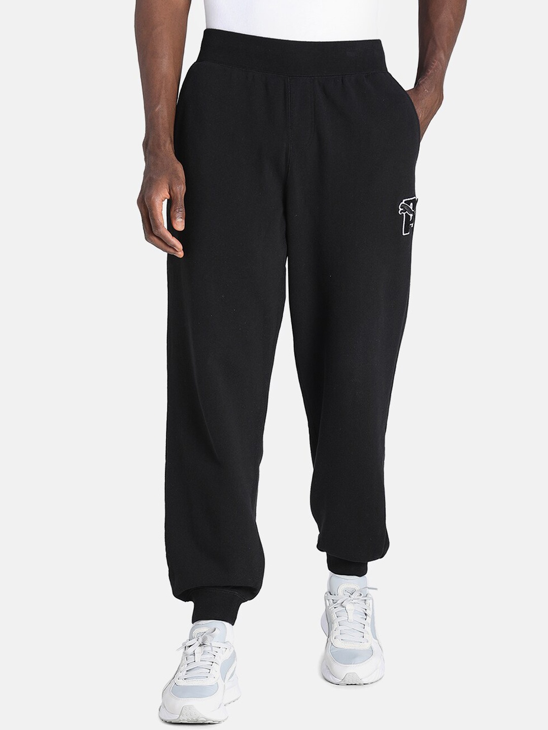 

Puma X Puma Relaxed-Fit Cotton Joggers, Black