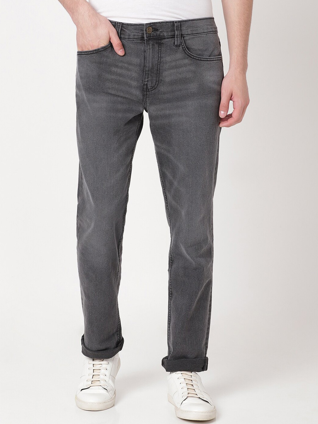 

Lee Men Black Slim Fit Light Fade Stretchable Jeans