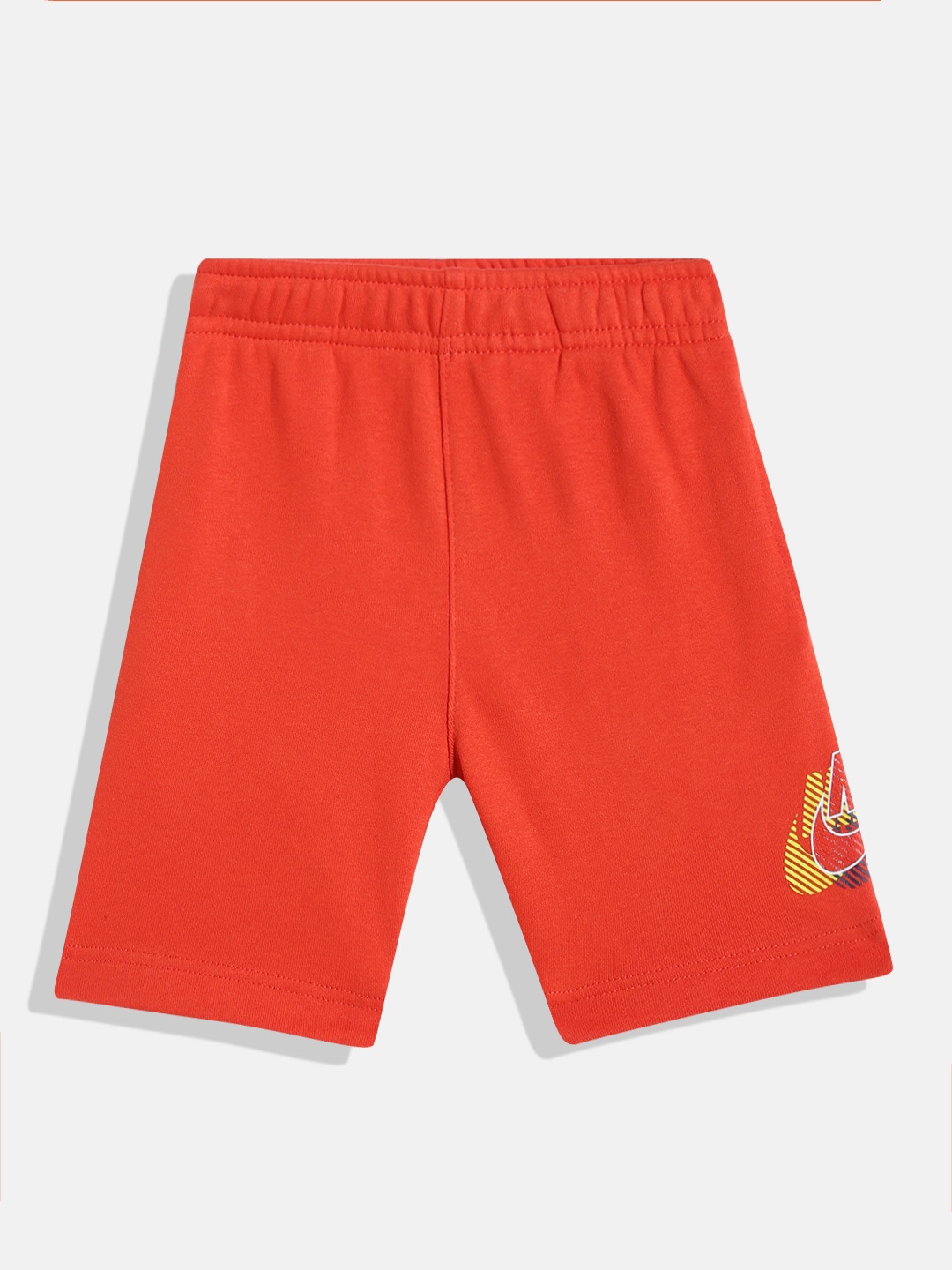 

Nike Boys ACTIVE JOY FT Typography Printed Sports Shorts, Red