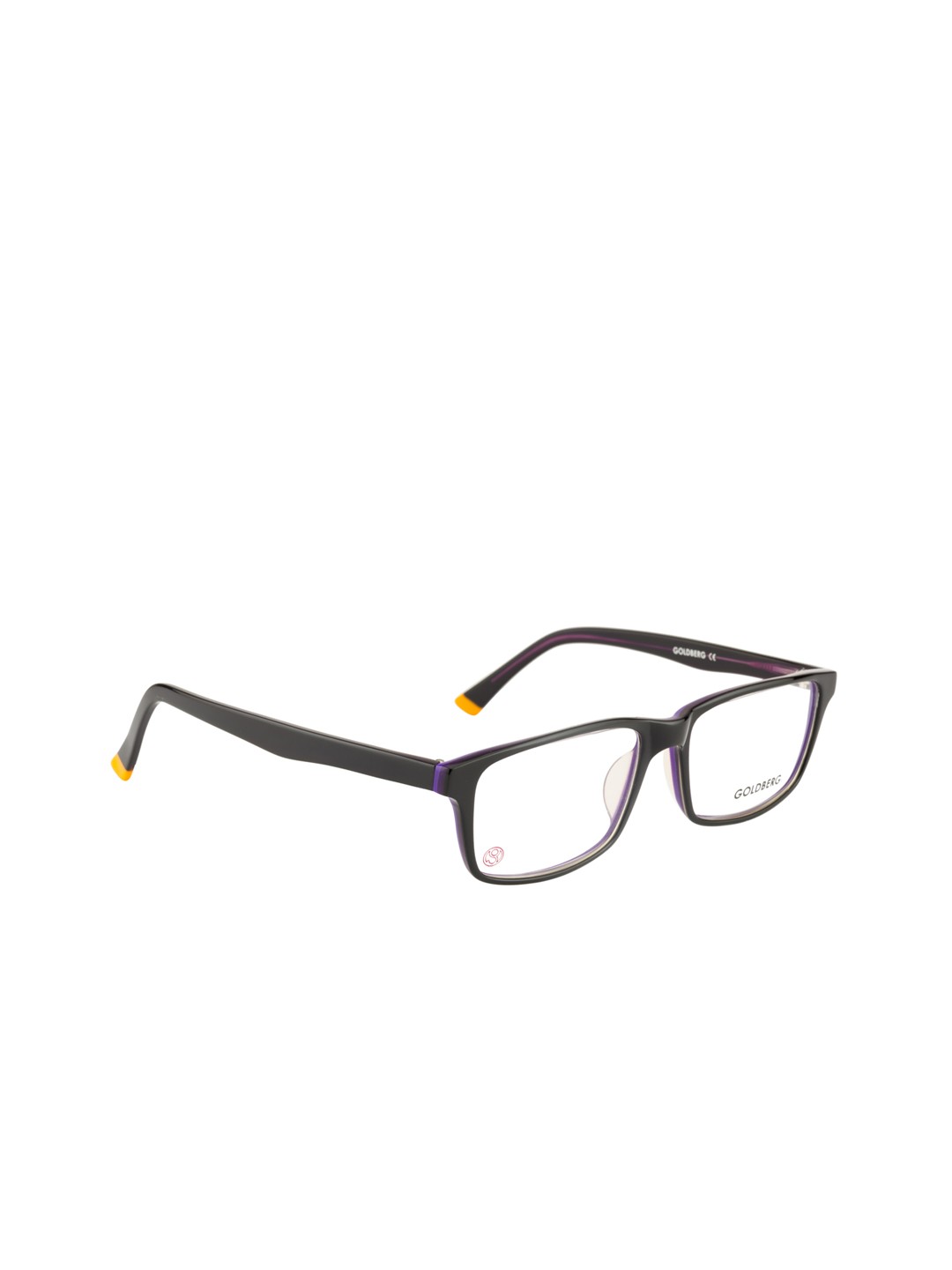 

Gold Berg Unisex Black & Purple Full Rim Wayfarer Frames GB-B.H0089_C156