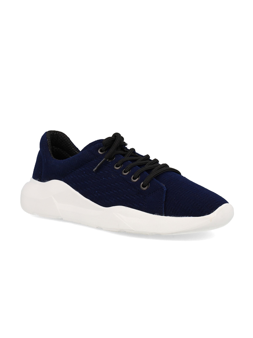 

FREESOUL Unisex Textile Contrast Sole Sneakers, Navy blue