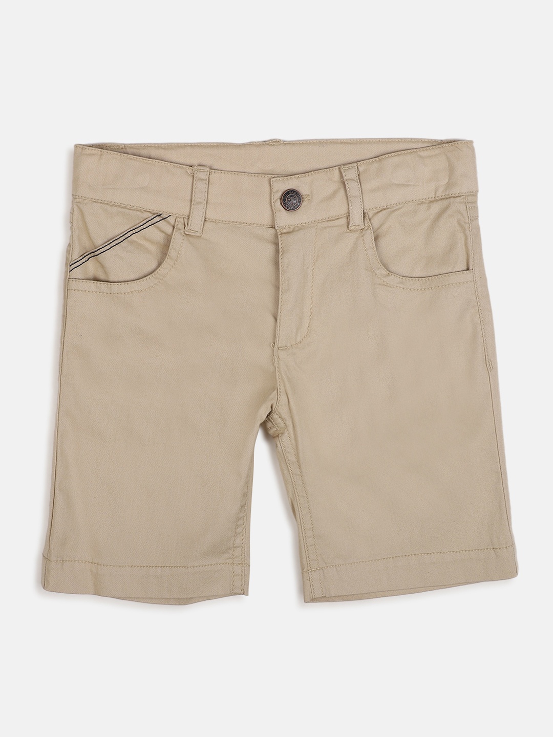 

Chicco Boys Mid-Rise Regular Shorts, Beige