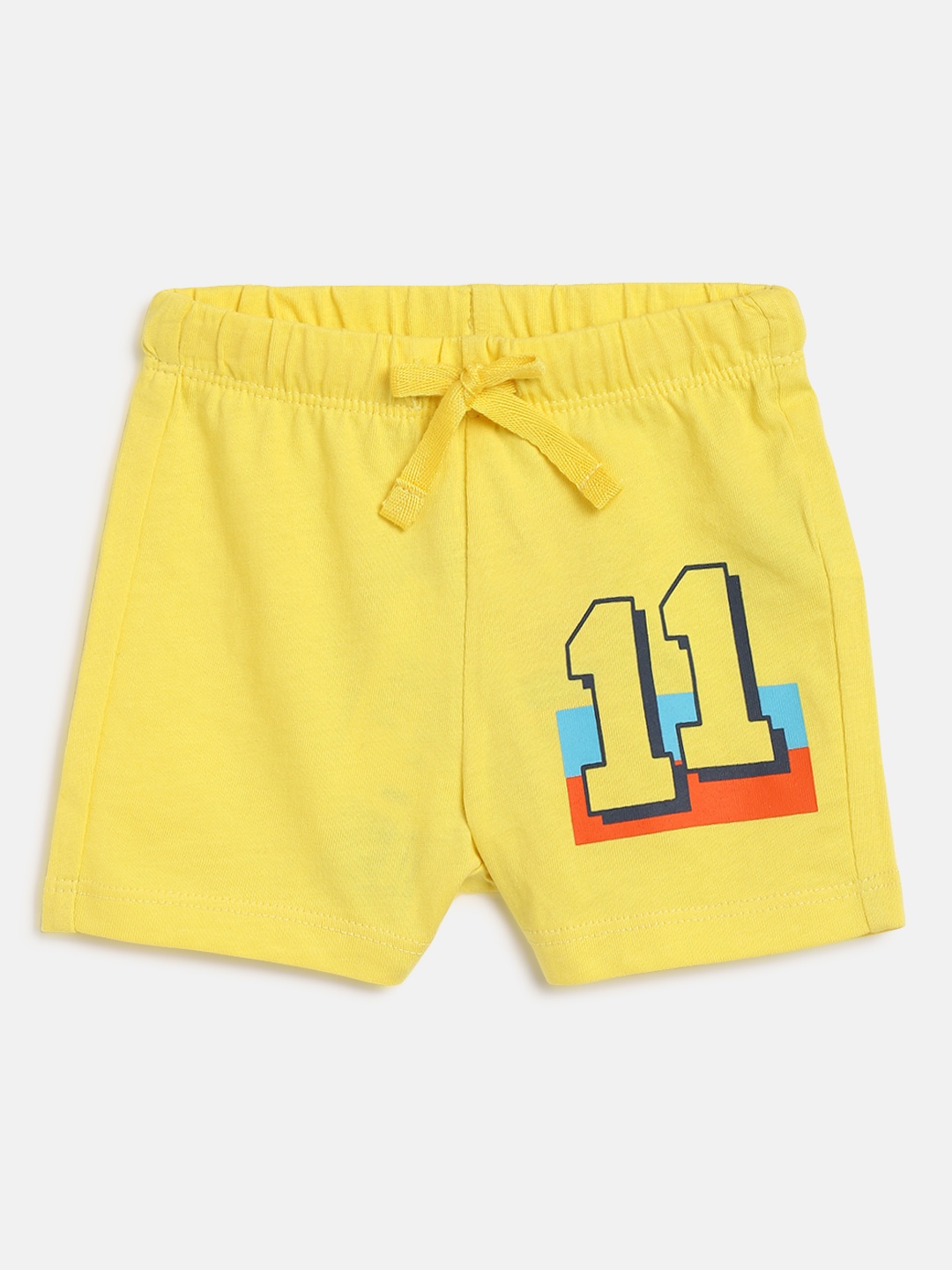 

Chicco Infants Boys Cotton Printed Shorts, Yellow