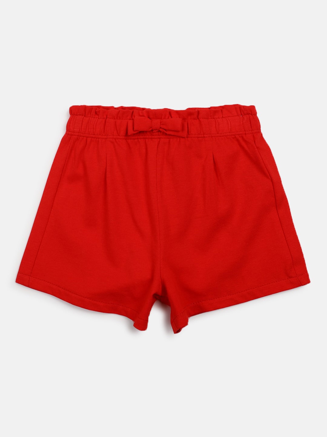 

Chicco Girls Mid-Rise Shorts, Red