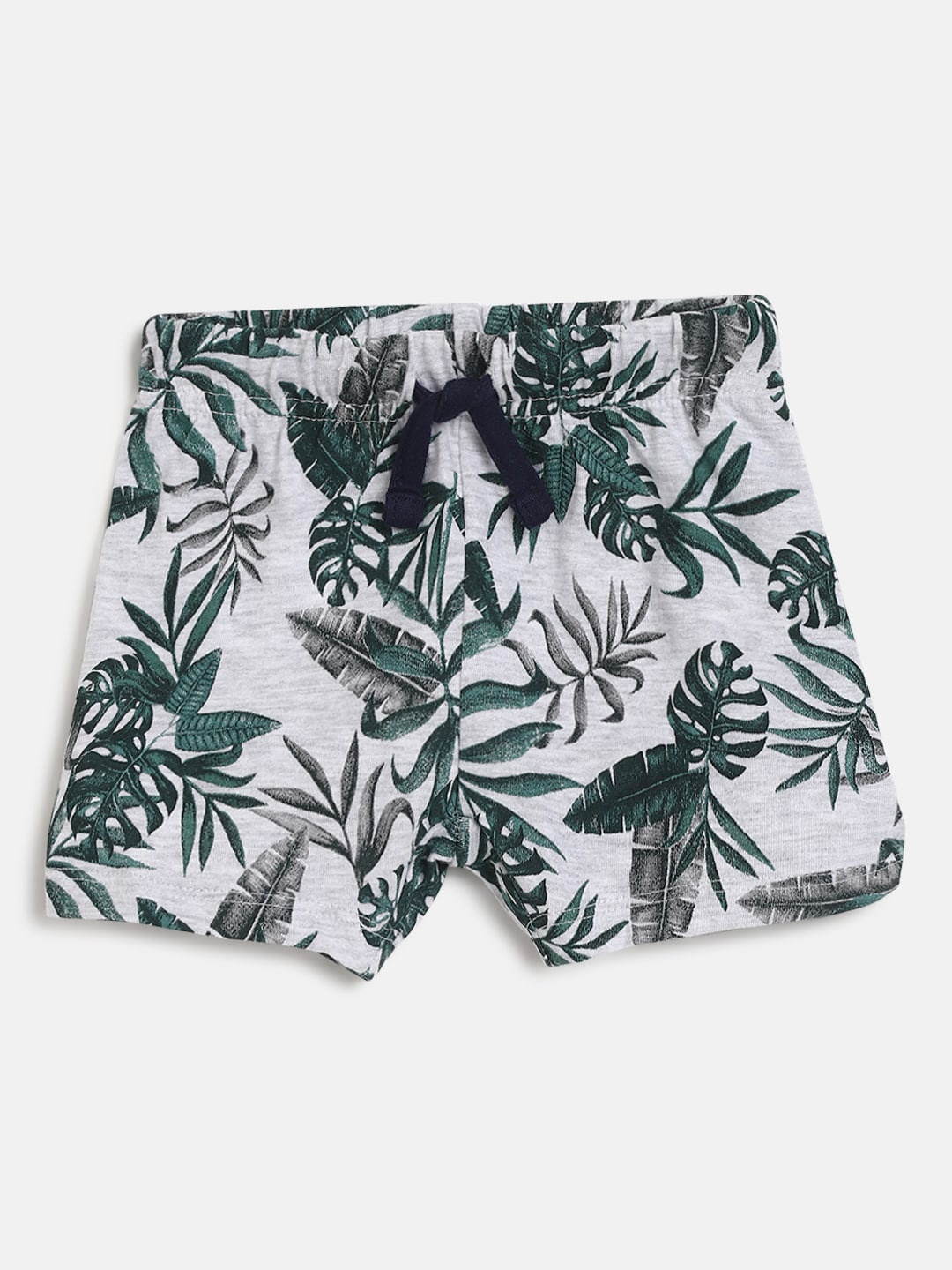 

Chicco Boys Floral Printed Mid-Rise Shorts, Grey
