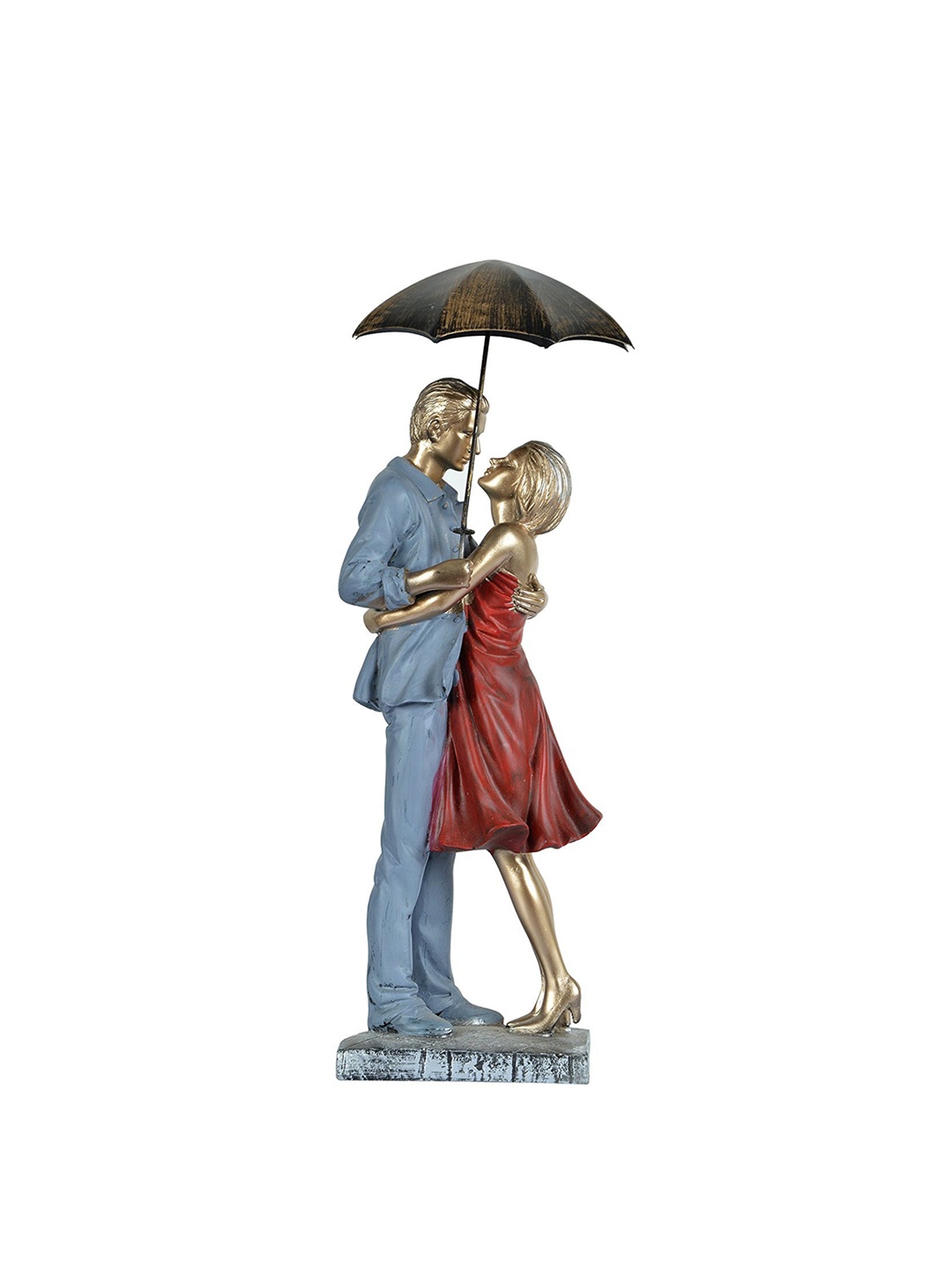 

Perpetual Love Couple With Umbrella Showpieces, Blue