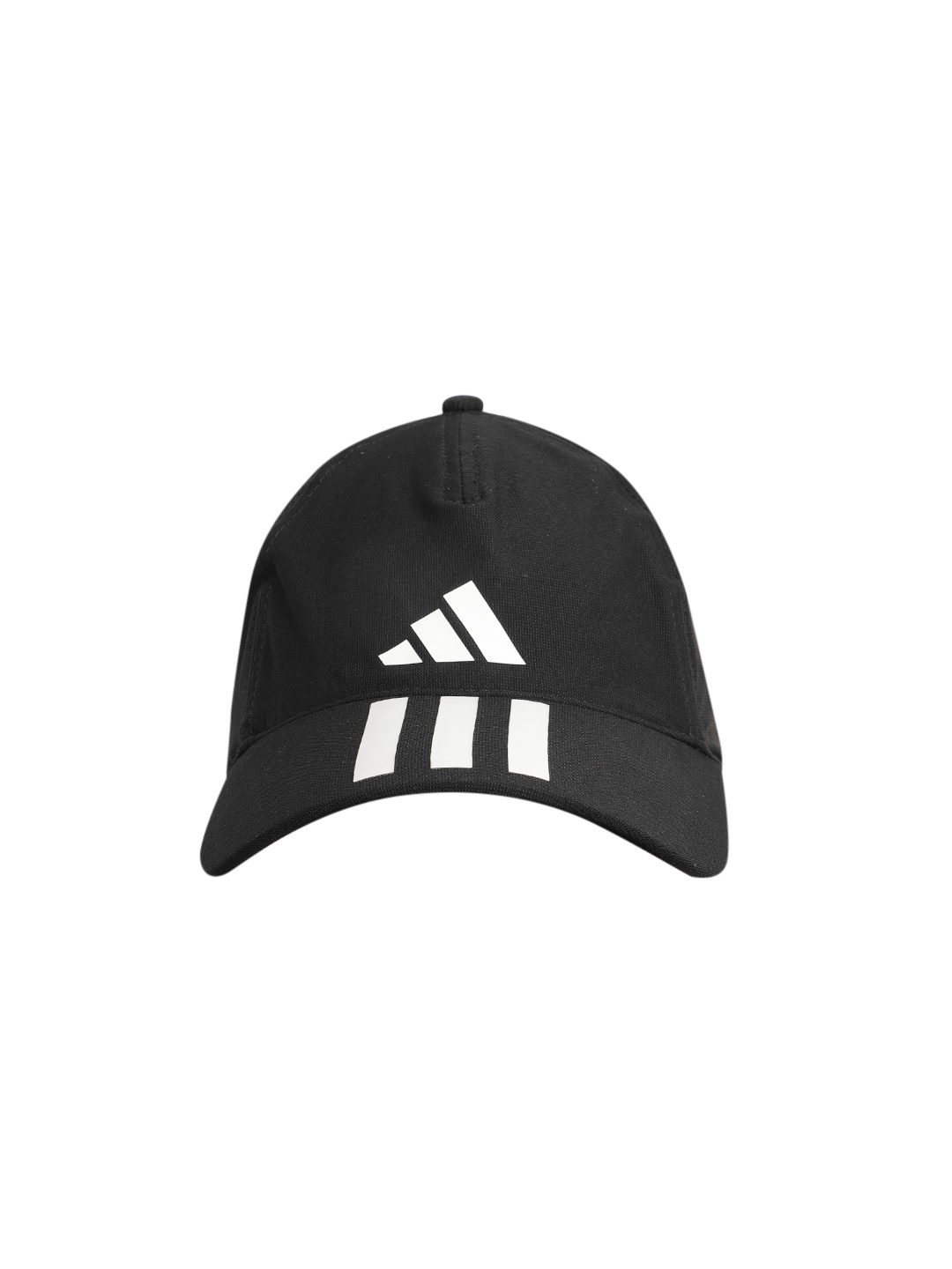 

ADIDAS Unisex 3-Stripes Printed Aeroready Running Training Baseball Cap, Black