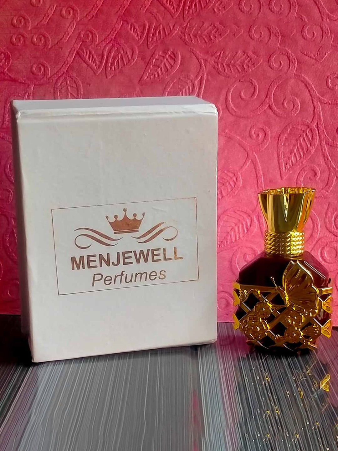 

Menjewell Premium Firdaus Perfume Floral Attar - 12 ml, Brown