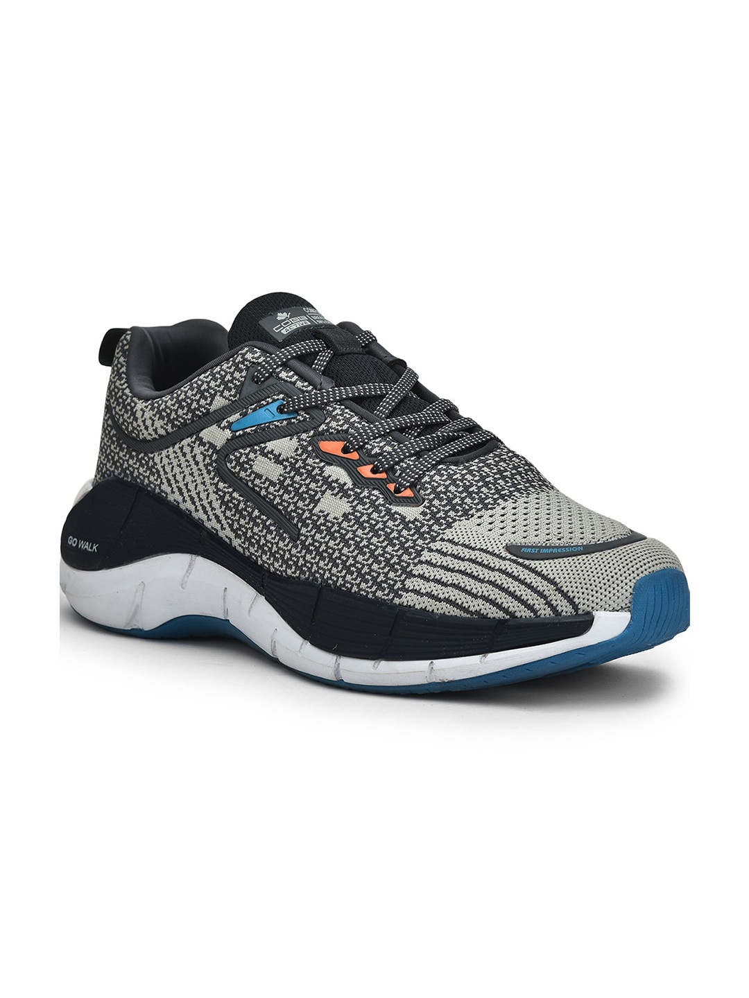 

COBB Men Running Non-Marking Sports Shoes, Cream