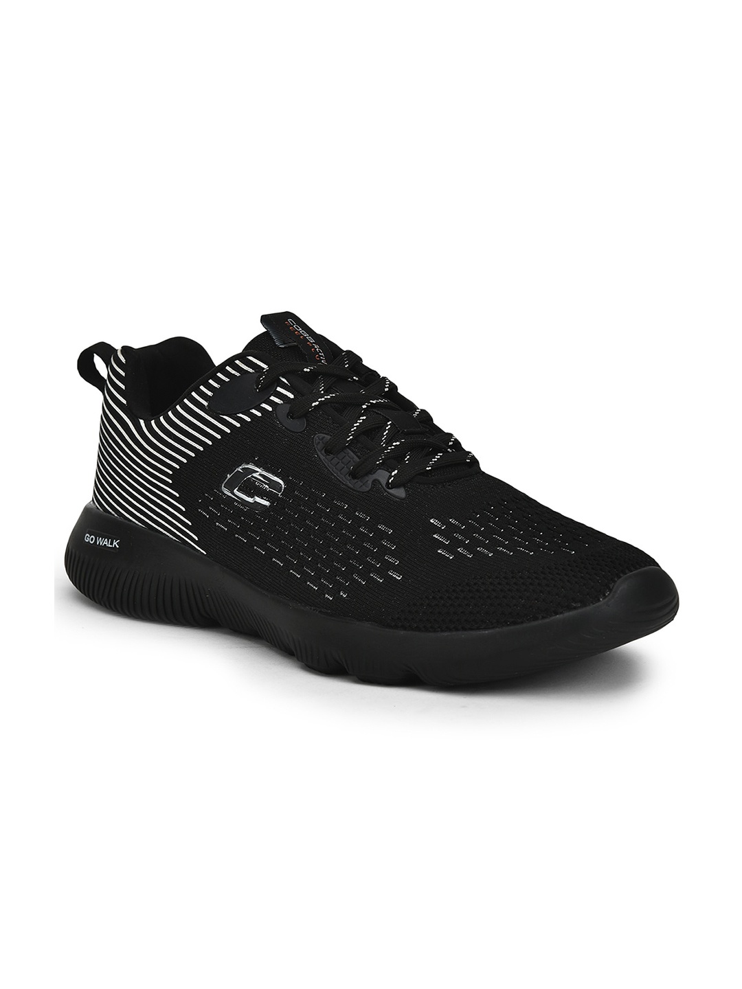 

COBB Men Running Non-Marking Sports Shoes, Black
