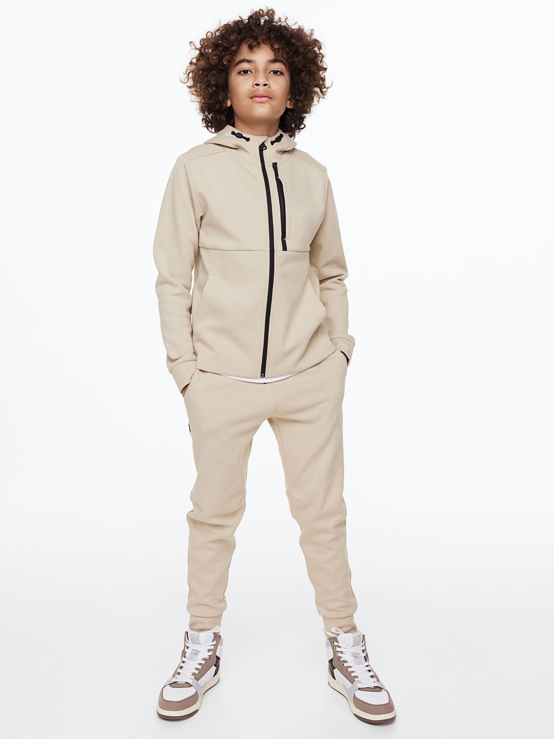 

H&M Boys Sports Joggers, Beige